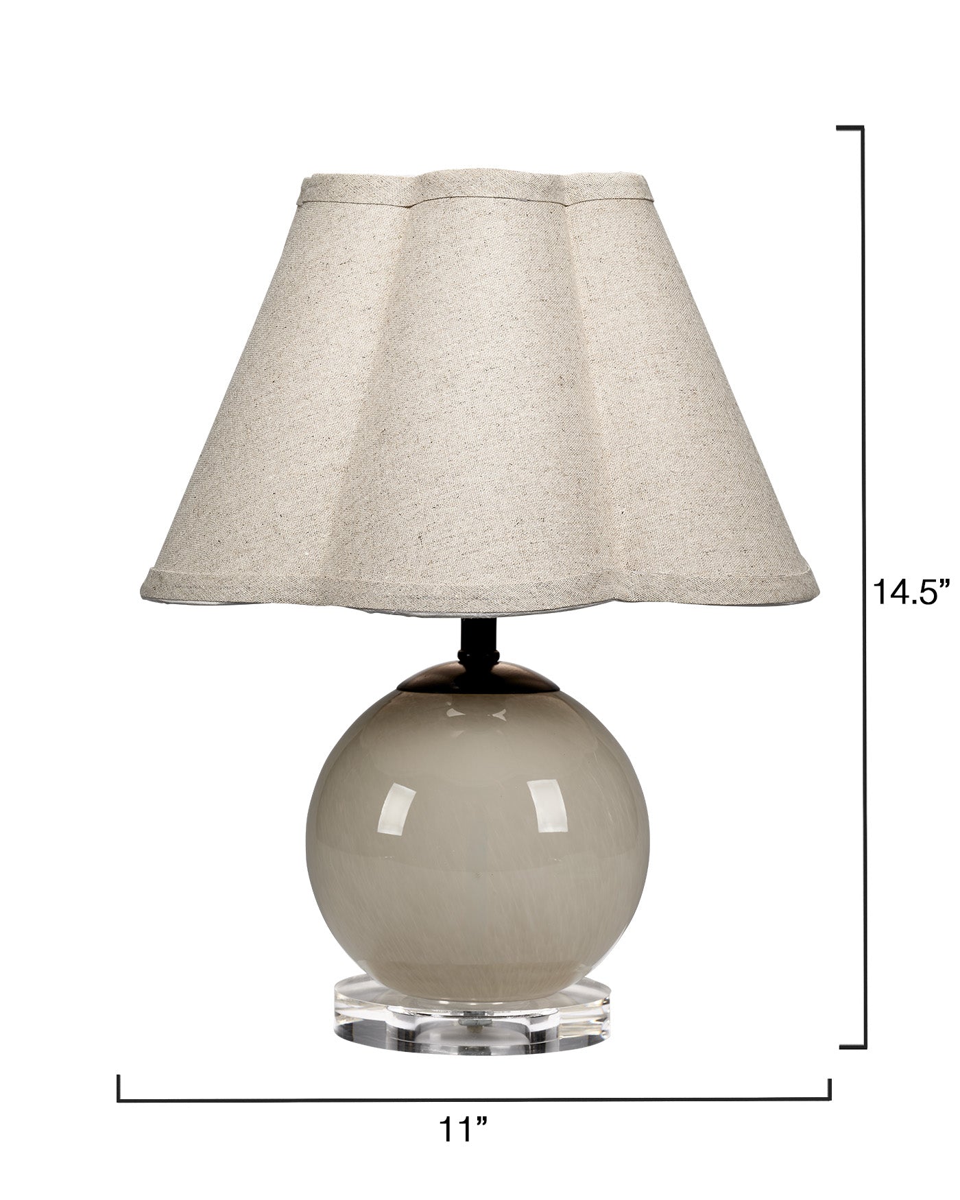 Dottie Table Lamp - Modern LED Bedside Lamp with USB Port, Touch Control, Adjustable Brightness for Bedroom, Living Room, Office - Perfect for Reading, Working & Night Light