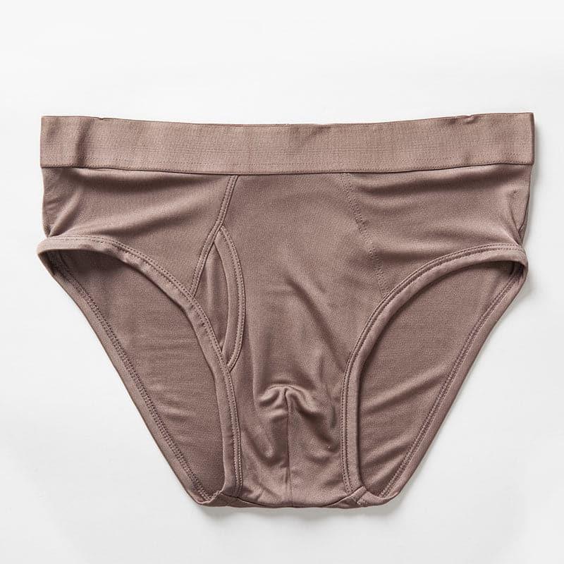 Premium Silk Boxer Briefs for Men - Ultra Soft & Breathable Underwear for Comfort & Style - Perfect for Sleep, Lounge & Everyday Wear
