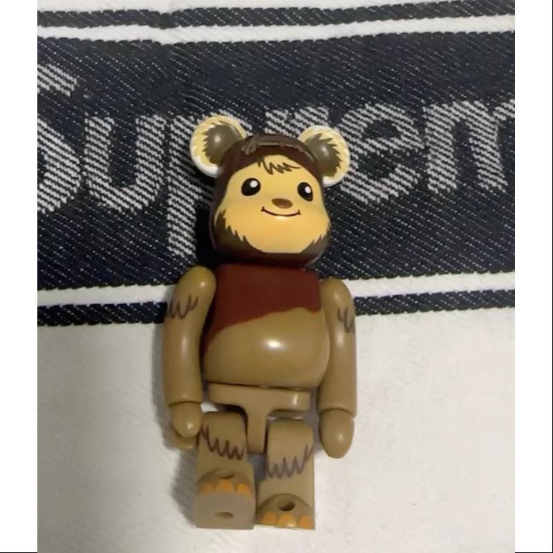 Bearbrick Series 7 Super Secret Star Wars Wicket 100% Collectible Figure - Star Wars Themed Vinyl Art Toy for Display & Gifting