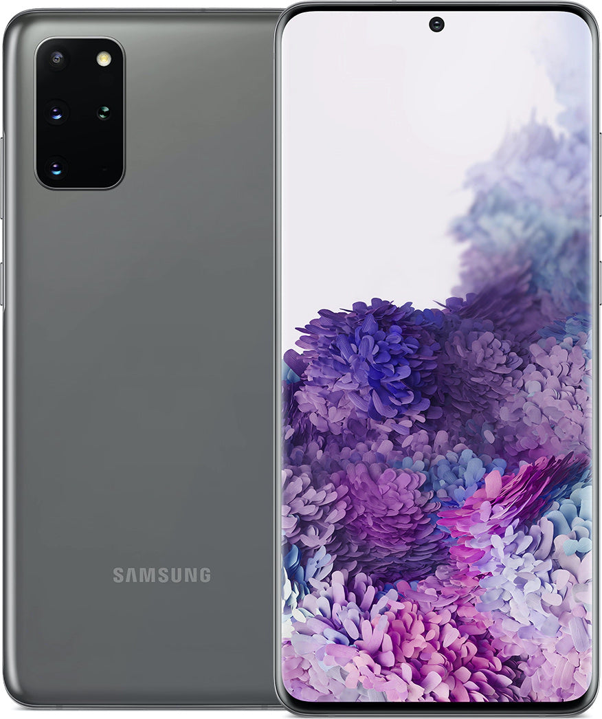 Samsung Galaxy S20 Plus 5G 128GB Smartphone - Cosmic Gray (Unlocked for Sprint) - Fast 5G Speed, Pro-Grade Camera | Perfect for Streaming, Gaming & Business Use