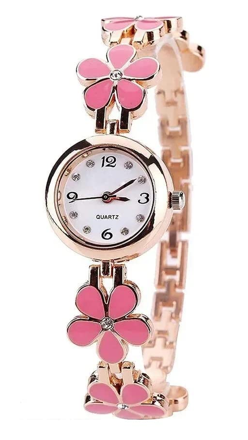 Watchstar Elegant Stainless Steel Analog Watch for Women & Girls - Waterproof Fashion Watch with Date Window - Perfect for Office, Dating & Everyday Wear