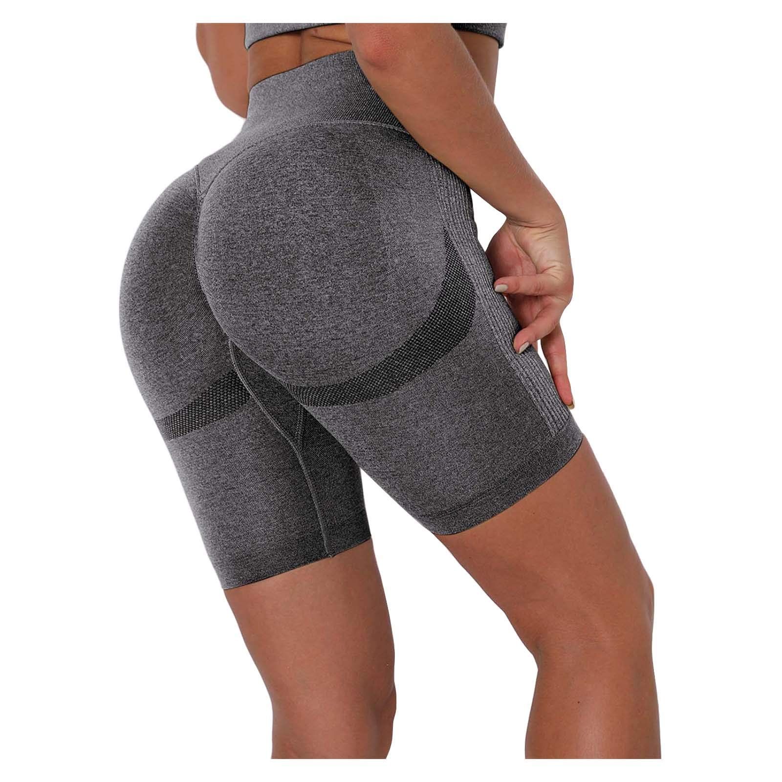 Women's High Waisted Workout Shorts - Butt Lifting Gym Running Shorts for Women | Summer & Fall Activewear | Perfect for Yoga, Jogging & Fitness Training