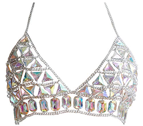 Silvery Color Bra chain -099-2