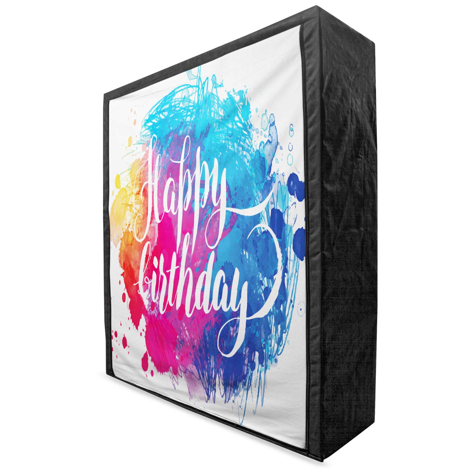 Ambesonne Birthday Portable Fabric Wardrobe - 59