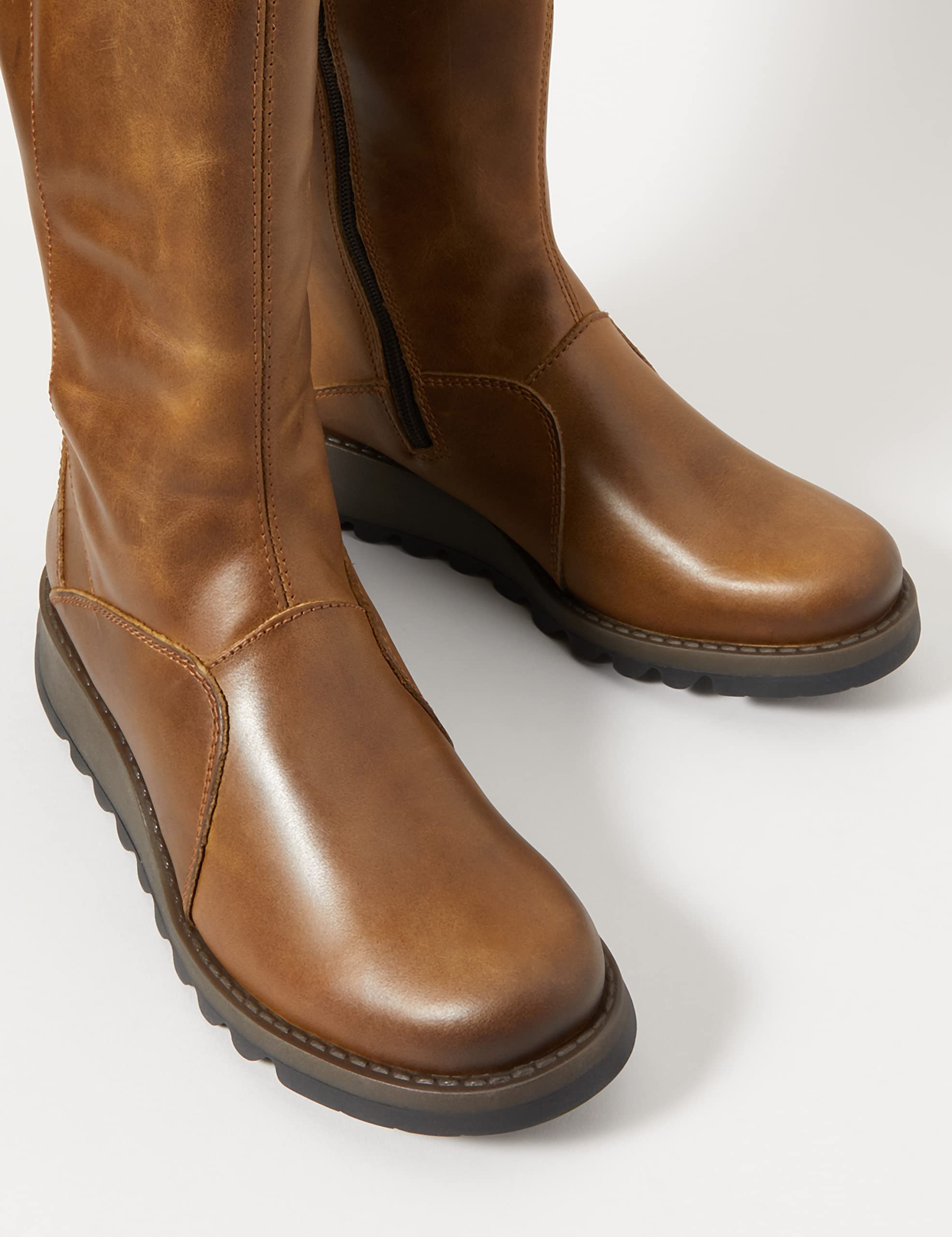 Fly London Women's Mes 2 Buckle Ankle Boots - Stylish & Comfortable Leather Booties for Women | Perfect for Casual Outfits, Work & Night Out