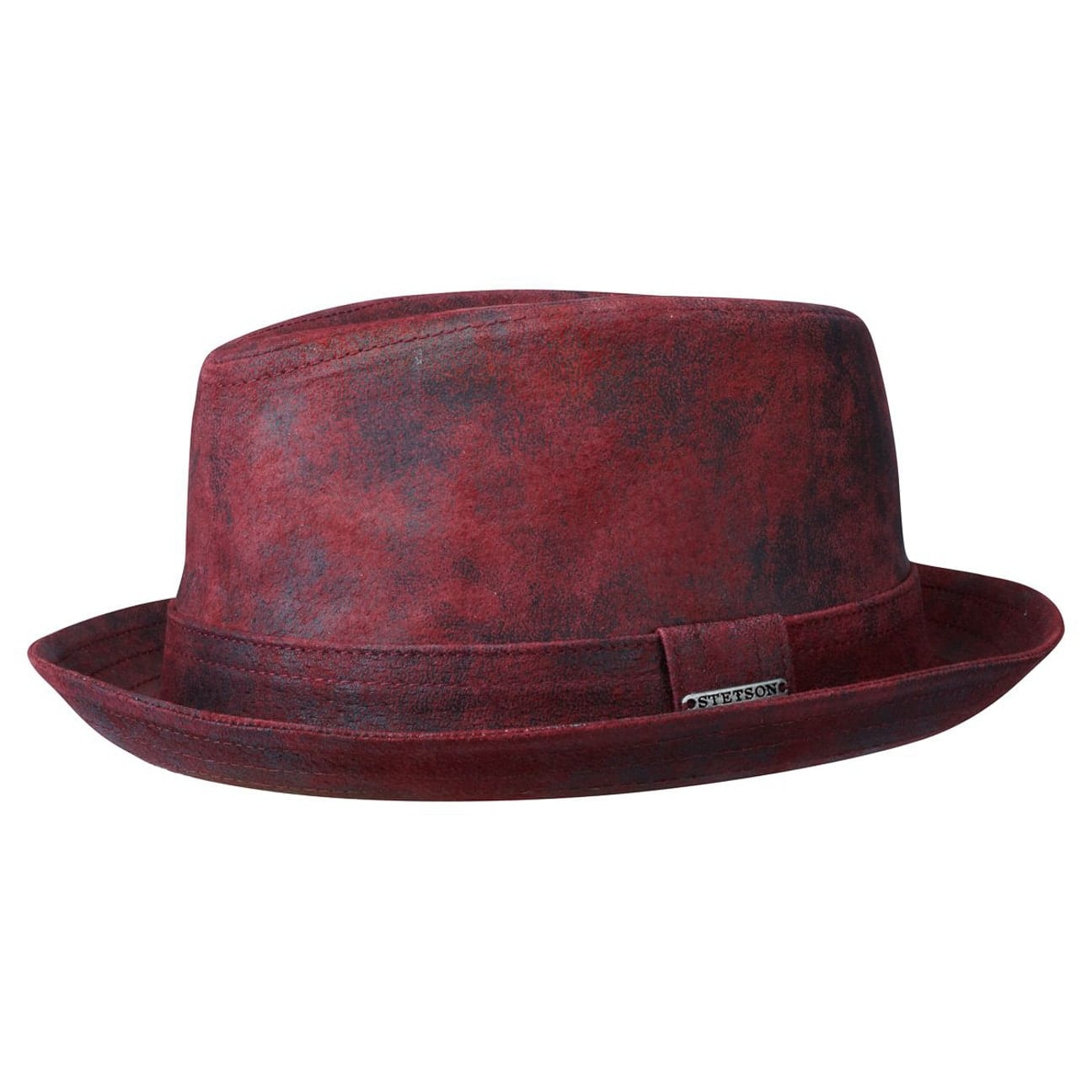 Stetson Radcliff Leather Player Hat – Premium Genuine Leather Cowboy Hat for Men – Perfect for Western Rides, Country Music Festivals & Outdoor Adventures