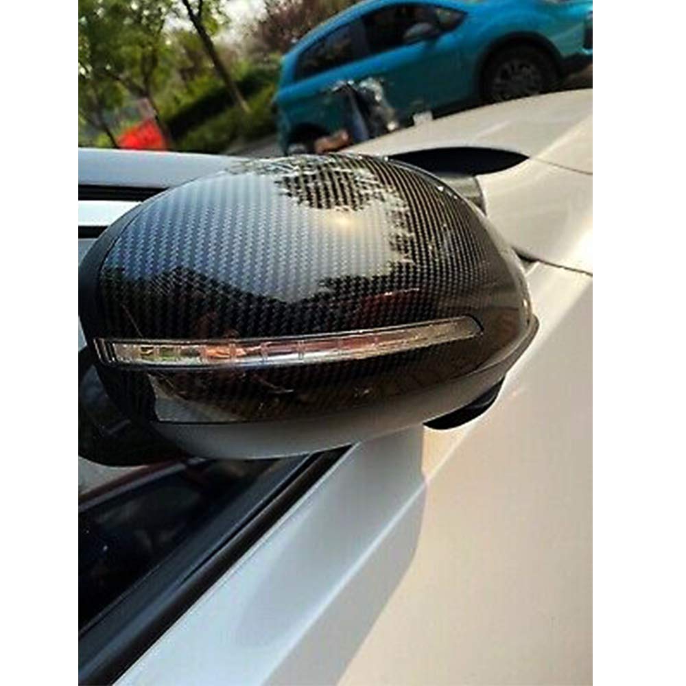 Carbon Fiber Mirror Cover for Kia Optima K5 2011-2015 - Side Door Mirror Cap Replacement - Lightweight & Durable Upgrade - Enhances Vehicle Style & Protection (Perfect for Car Enthusiasts & Custom Builds)