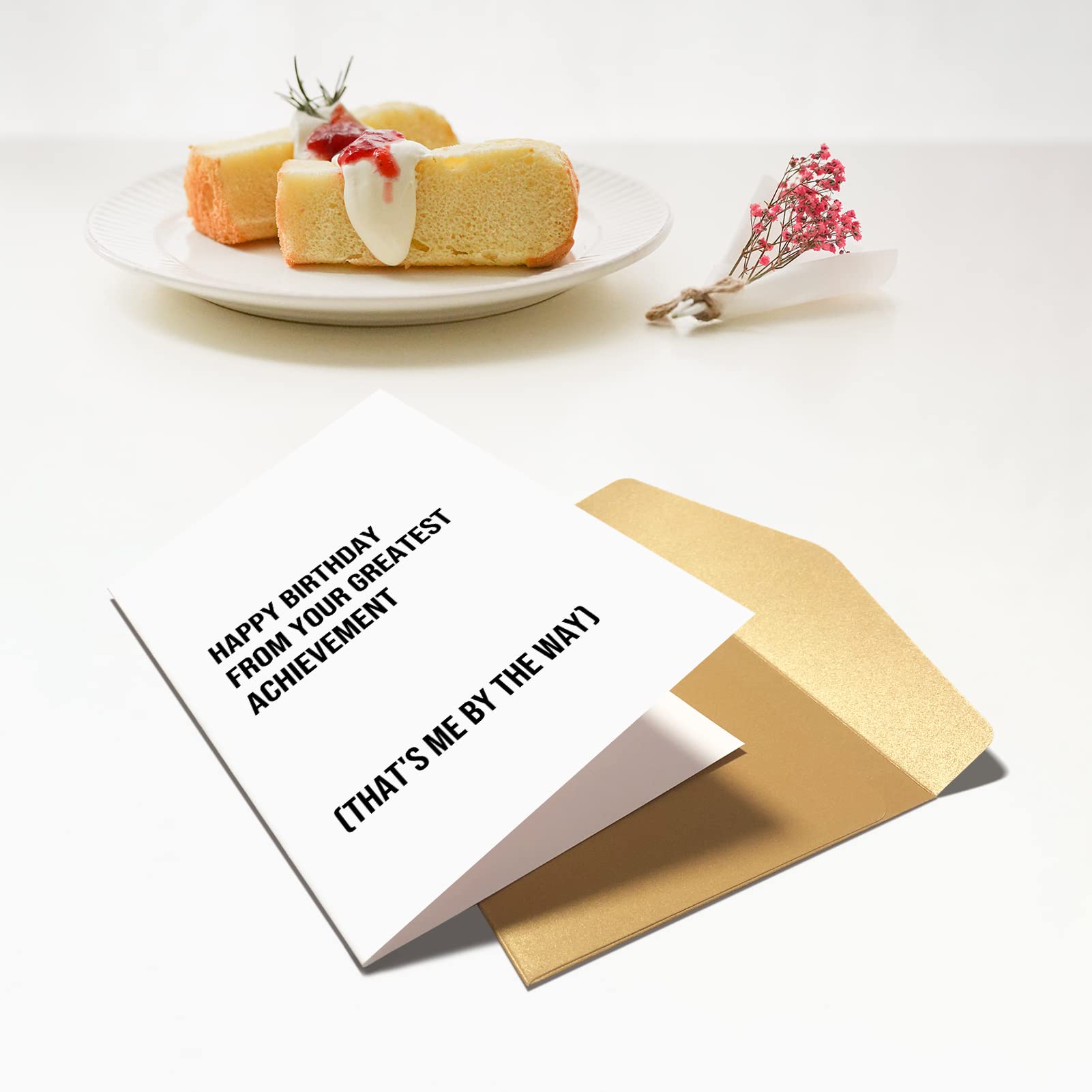 Funny Birthday Card for Dad & Mom - Humorous Greeting Card from Son or Daughter | Perfect for Father's Day, Mother's Day & Special Occasions
