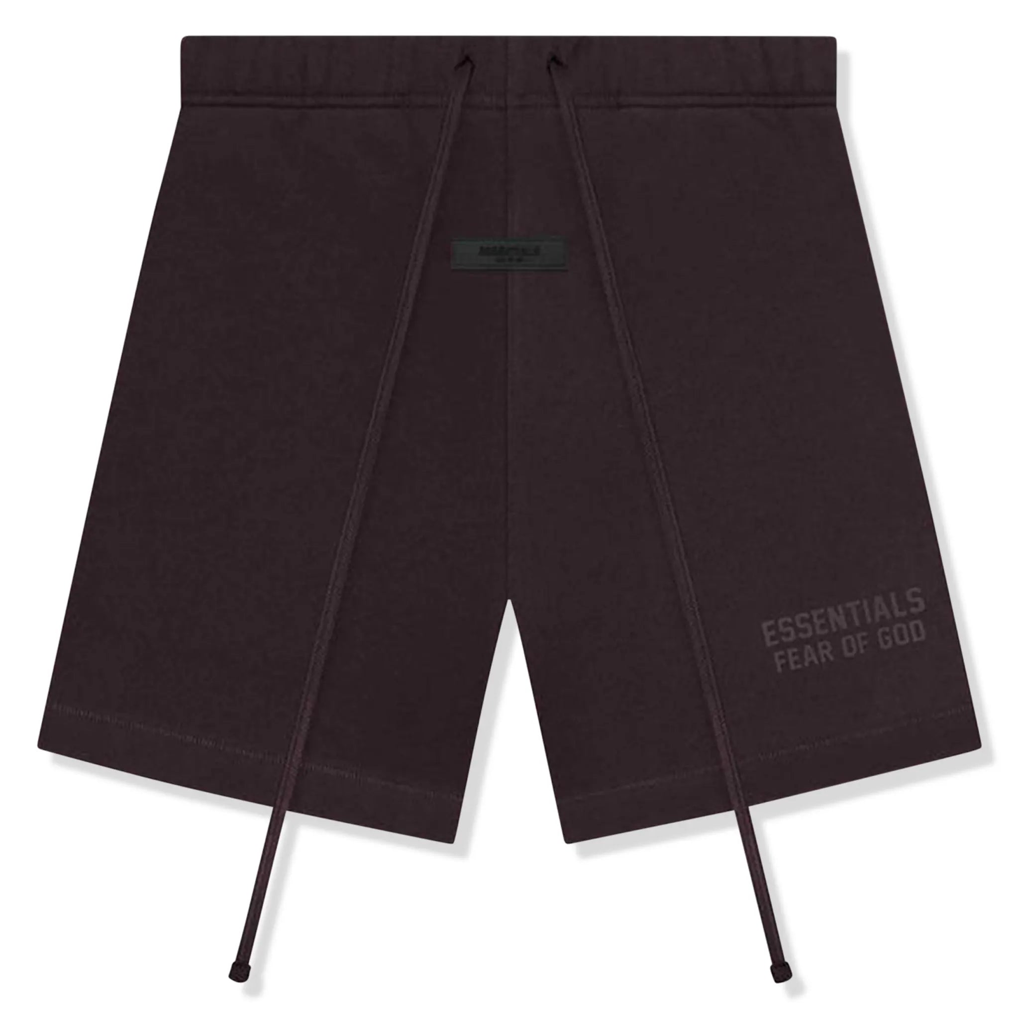 Fear of God Essentials Men's Plum Shorts - Casual Lounge & Summer Streetwear Shorts for Comfortable Everyday Wear