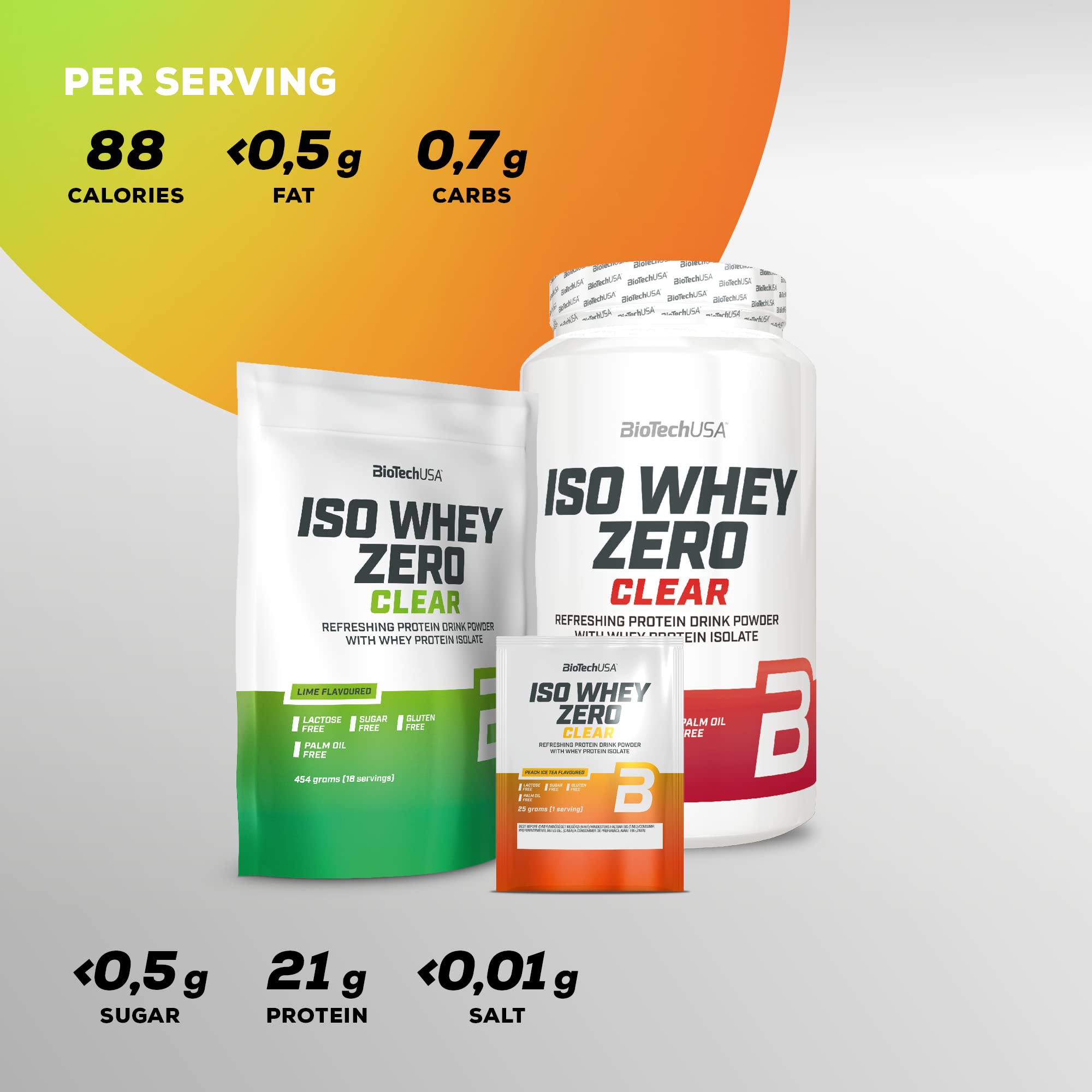 BioTechUSA Iso Whey Zero Clear Protein Powder - Red Berry Flavor, 1000g | Refreshing Whey Isolate for Post-Workout Recovery & Muscle Growth | Perfect for Gym, Fitness & Healthy Lifestyle