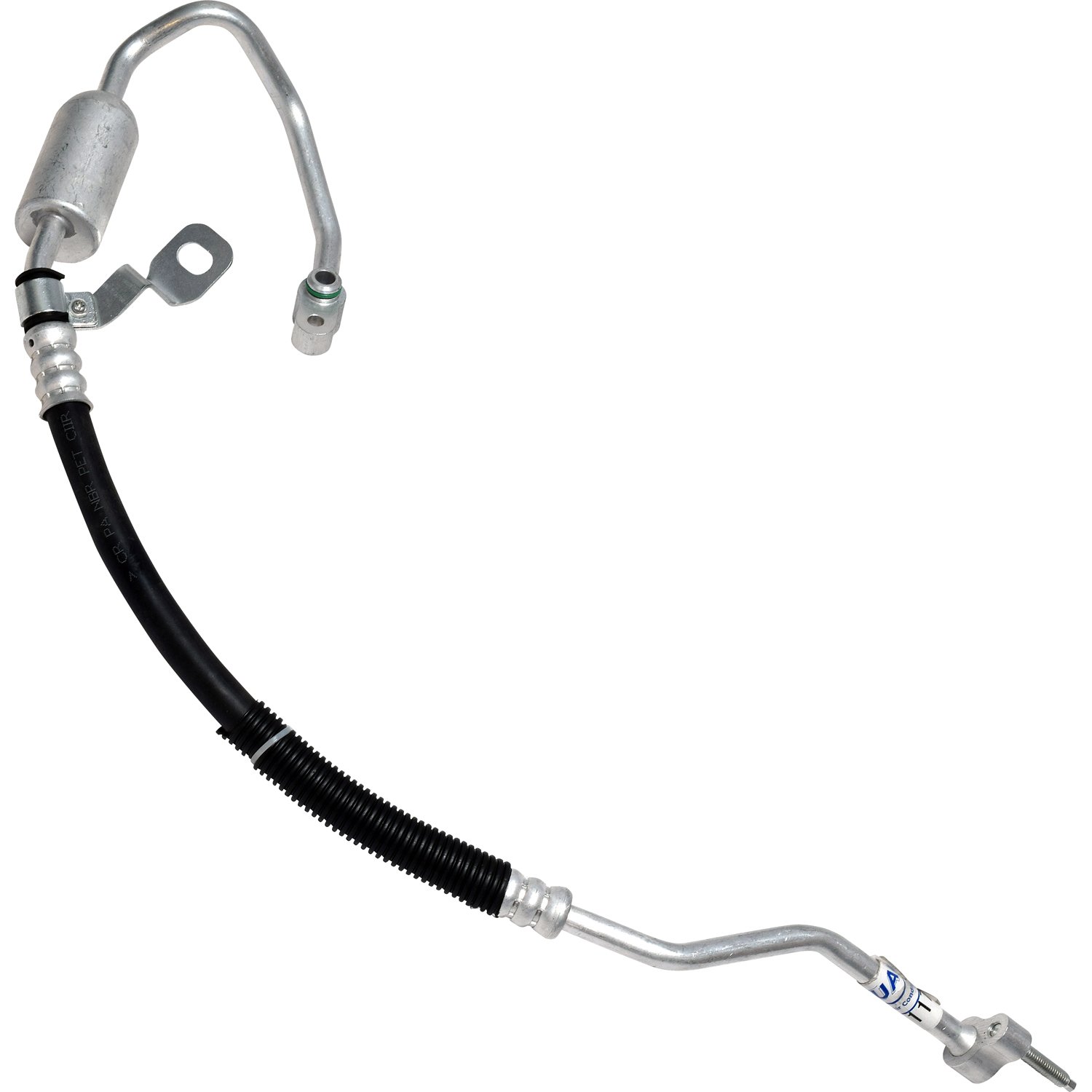 UAC HA 111716C AC Refrigerant Discharge Hose 706 - Replacement Car AC Hose for Automotive Air Conditioning Systems - Perfect for AC Repair & Maintenance