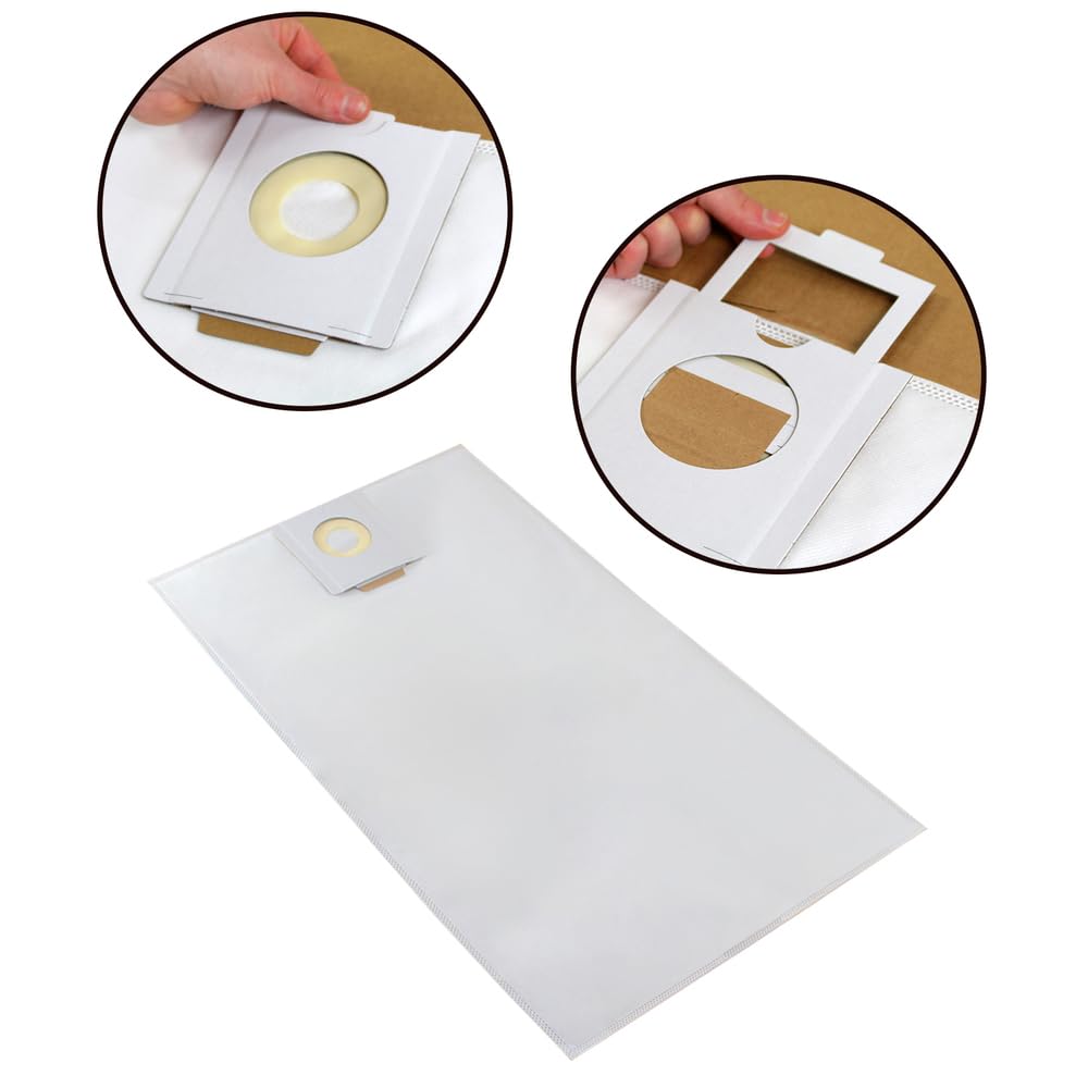 20-Pack Festool SC FIS-CT 36 Vacuum Cleaner Replacement Bags (Compatible with Model 496186) - Perfect for Workshop Dust Collection & Home Cleaning