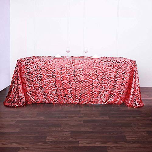 Premium Sequin Rectangle Tablecloth 90