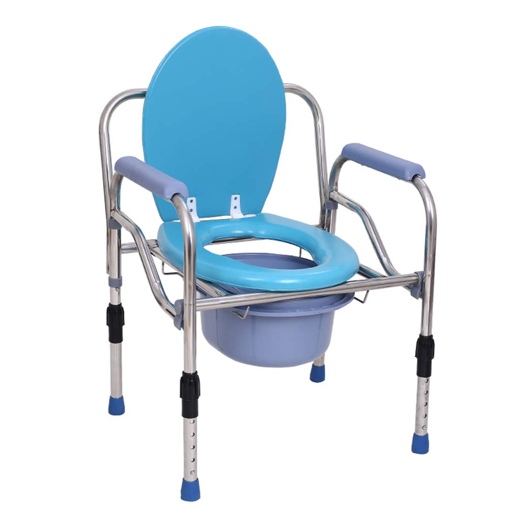 Extra Wide 3-in-1 Bariatric Toilet Chair - Lightweight Commode Seat with Safety Steel Frame, Shower Bench & Bathroom Support for Elderly & Disabled - Ideal for Home Care, Mobility Assistance & Safe Bathroom Use