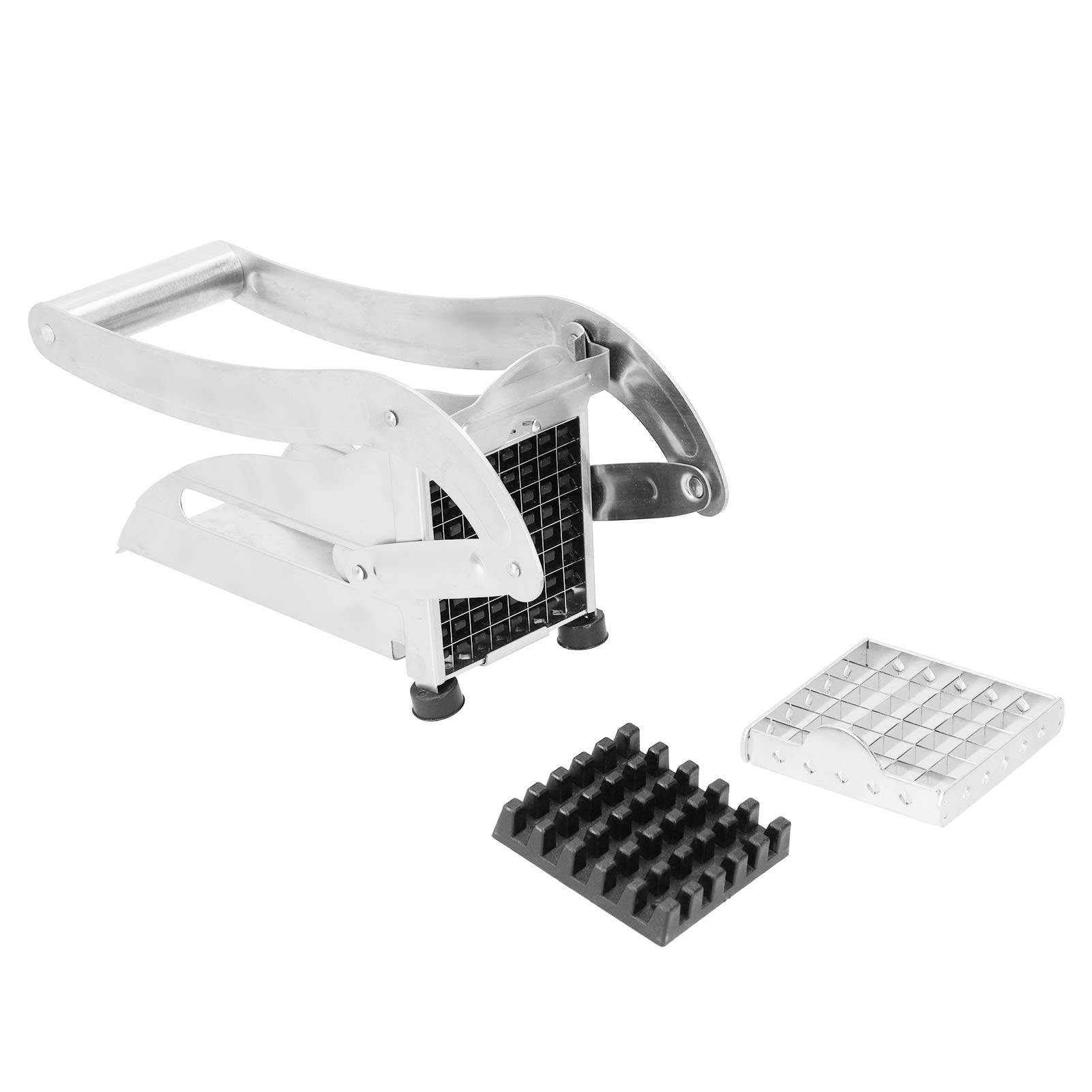 Stainless Steel Potato Cutter & French Fry Chopper - Heavy Duty Kitchen Tool for Perfect Potato Chips, Fries & Strips | Ideal for Home Cooking, Restaurants & Meal Prep