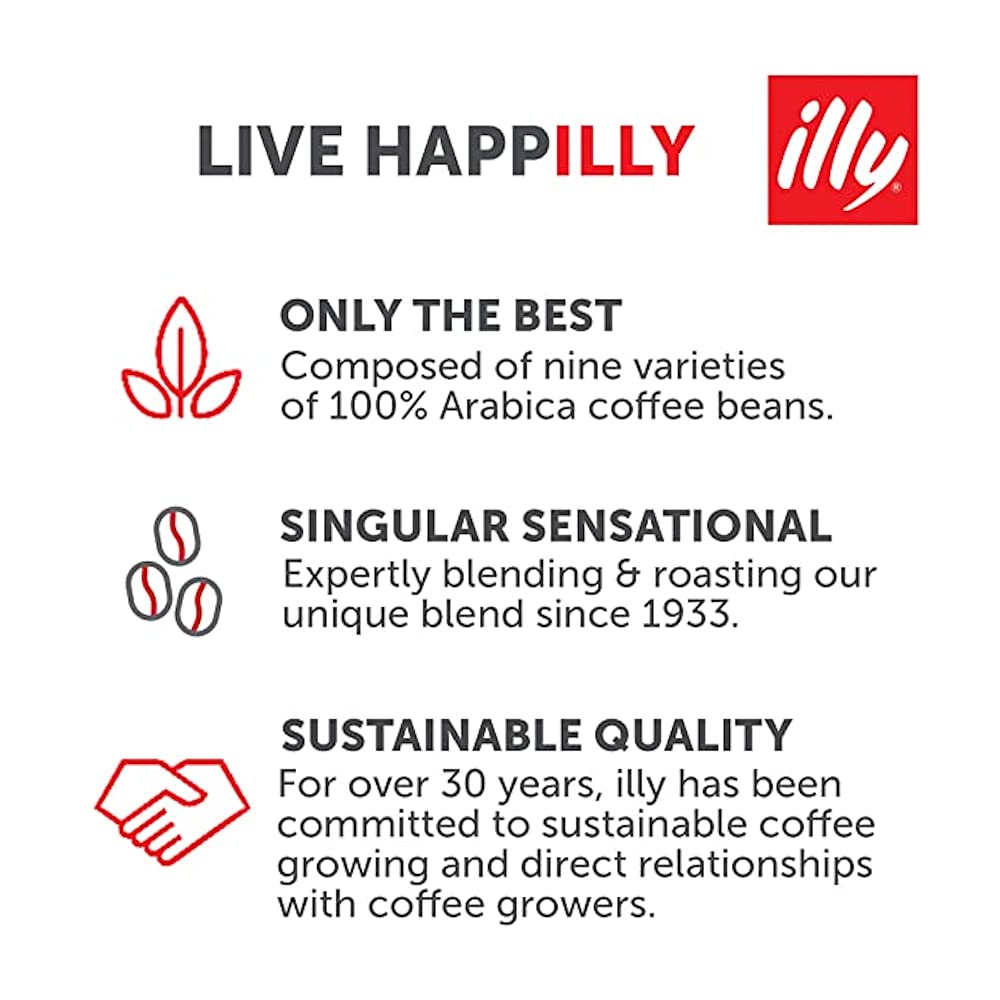 illy Ready To Drink Coffee – Latte Macchiato Cold Brew Cans - 100% Arabica Coffee - Smooth & Refreshing Taste - Convenient, Easy to Carry Coffee Drink with Milk – 8.5 oz. | Perfect for Office, Travel & On-the-Go Lifestyle