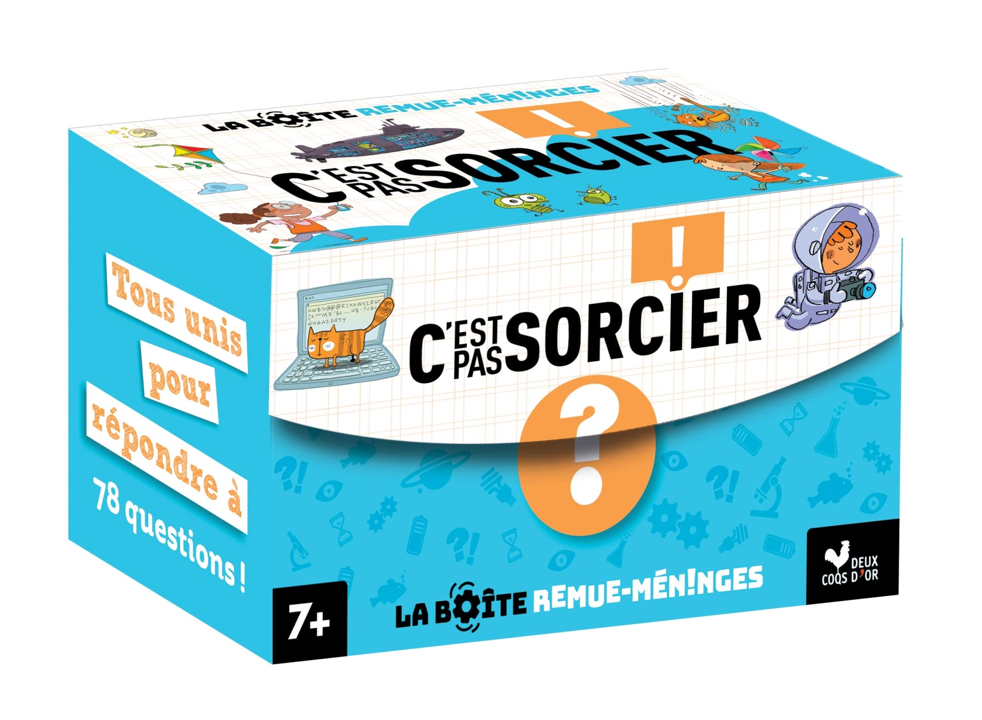 Brainstorming Box - It's Not Rocket Science - Card Game for Creative Thinking & Problem Solving | Perfect for Team Building, Family Game Nights & Office Icebreakers