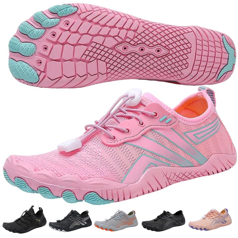 **Men's & Women's Quick-Dry Water Shoes - Barefoot Beach Swim Shoes for Surfing, Diving, Pool & Aqua Activities | Lightweight & Comfortable for Outdoor Water Sports**