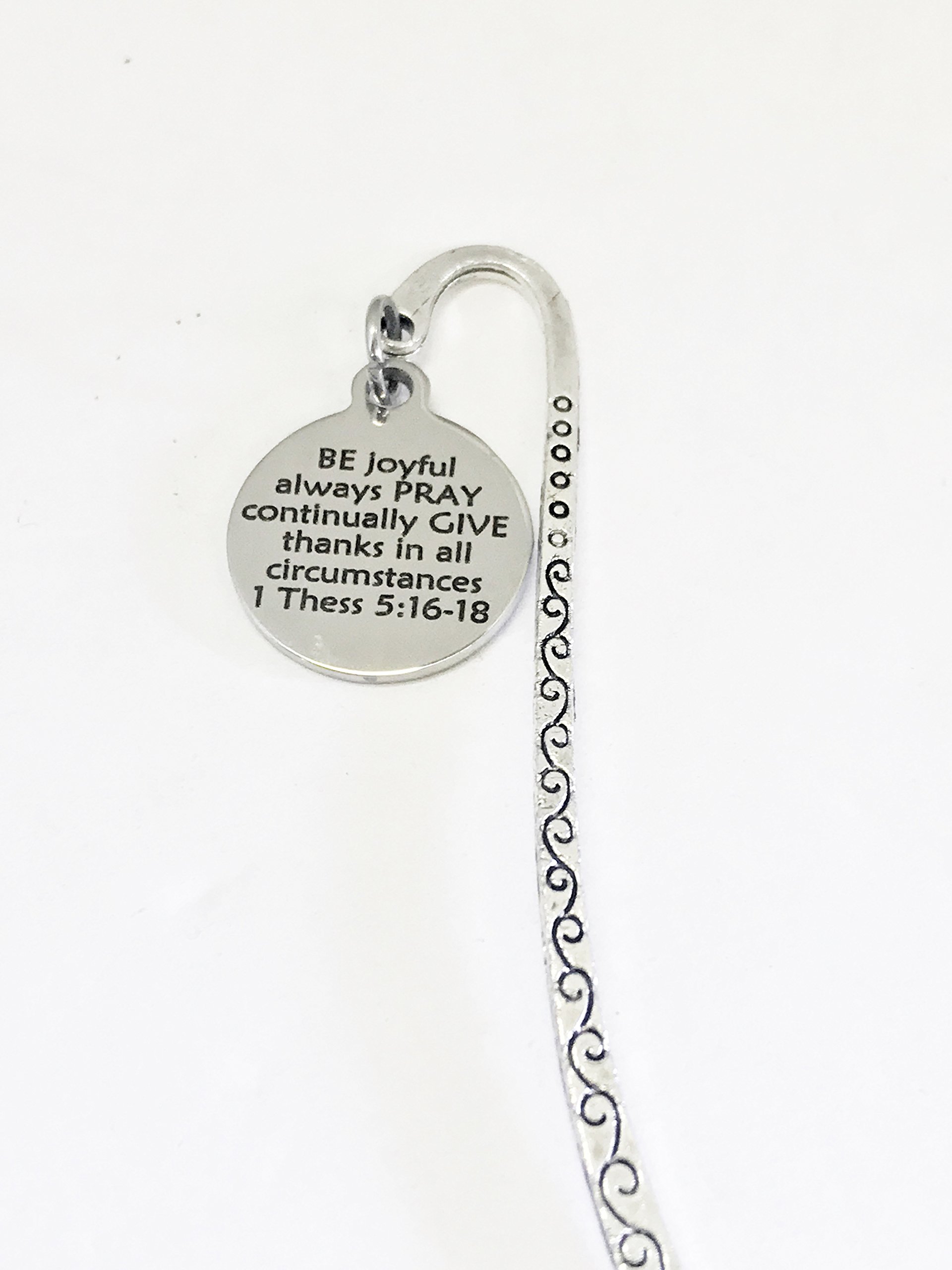 Bible Bookmark with Inspirational Verses - Christian Gift for Graduation, Prayer & Planner - Scripture Bookmark for Daily Devotion & Bible Study