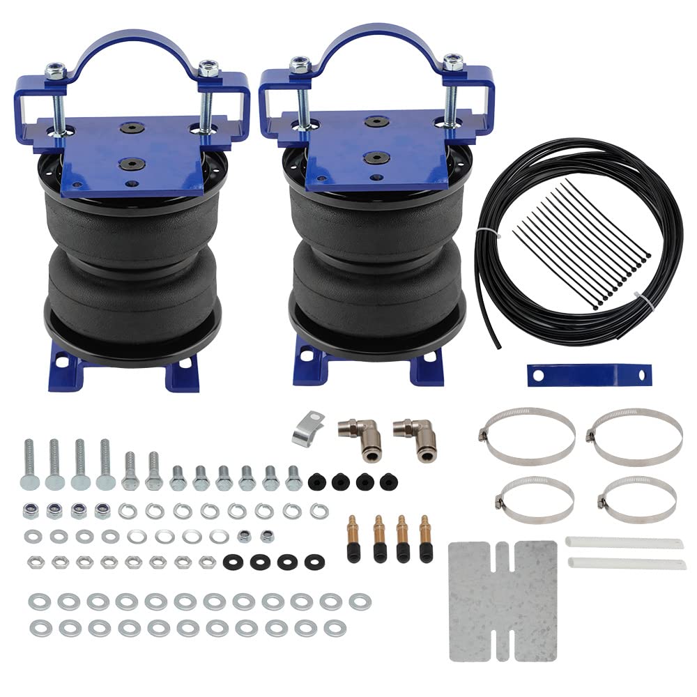 MaXpeedingrods Rear Air Suspension Bag Kit 5000lbs - Compatible with Chevrolet Silverado & GMC Sierra 2500HD/3500HD (2001-2010) | Heavy Duty Air Spring Replacement for Towing & Load Support
