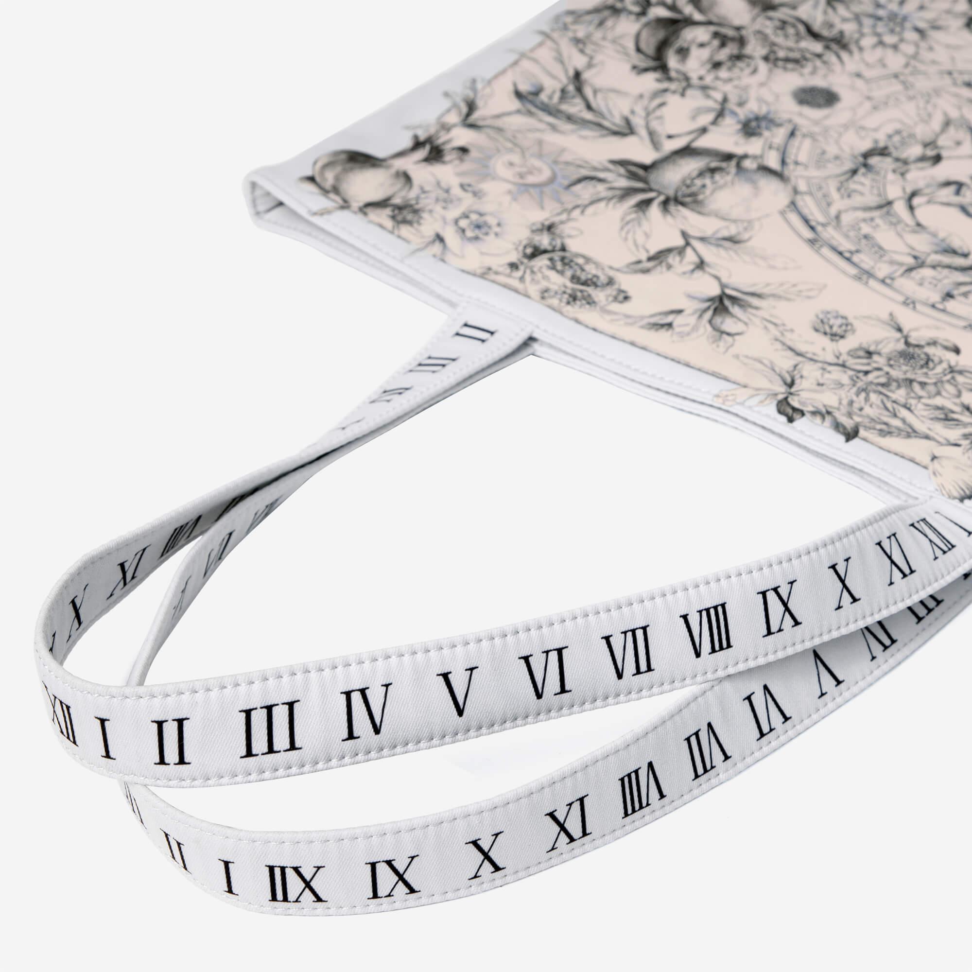 Stylish Printing Tote Bag - Durable & Fashionable Time Traveler Design - Perfect for Shopping, Travel & Everyday Use