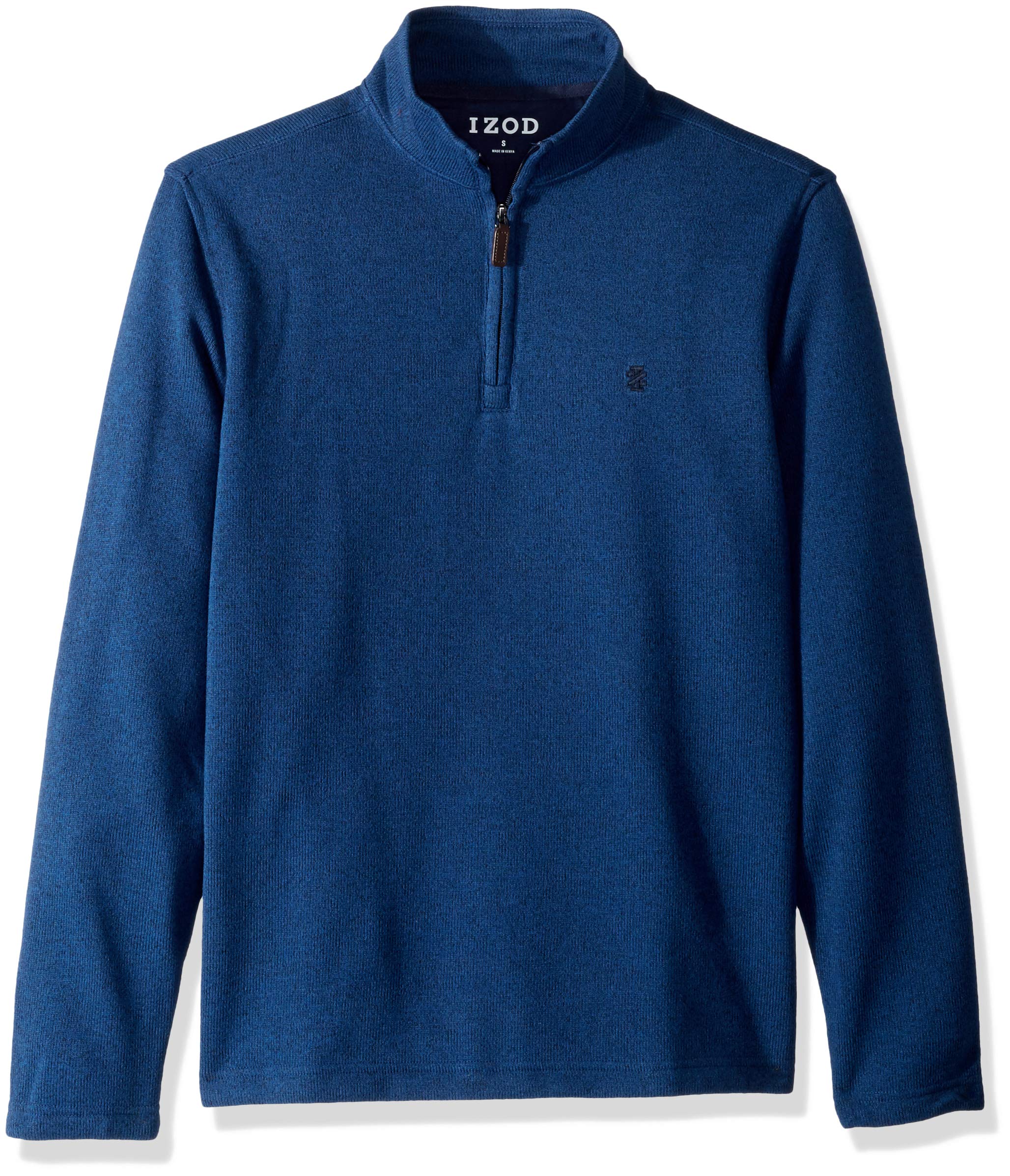 IZOD Men's Road Trip Full Zip Polar Fleece Jacket - Warm Winter Outerwear for Hiking, Camping & Outdoor Activities