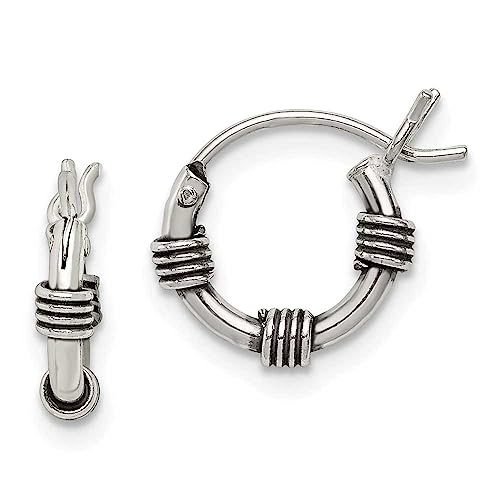 925 Sterling Silver Hoop Earrings for Women - Hypoallergenic Dainty Hoops - Perfect for Everyday Wear, Gifts & Special Occasions