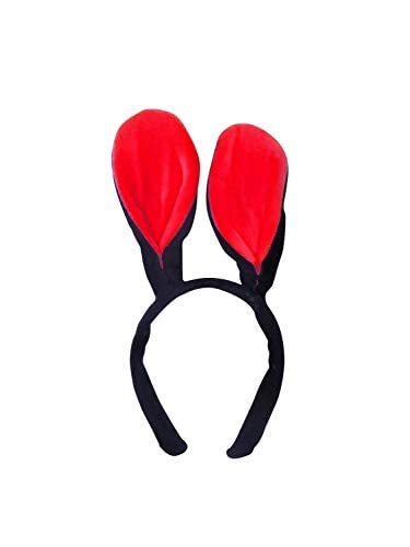 RAAYA Bunny Mickey Ears Headband - Cute Hair Accessories for Baby Girls & Kids (Pack of 1) - Perfect for Disney Trips, Birthday Parties & Photo Shoots