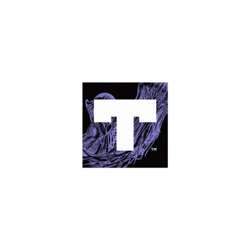 TiLT Block T Logo Sticker - Premium Vinyl Decal for Laptops, Water Bottles & Skateboards - Durable Jelly Design for Personalization