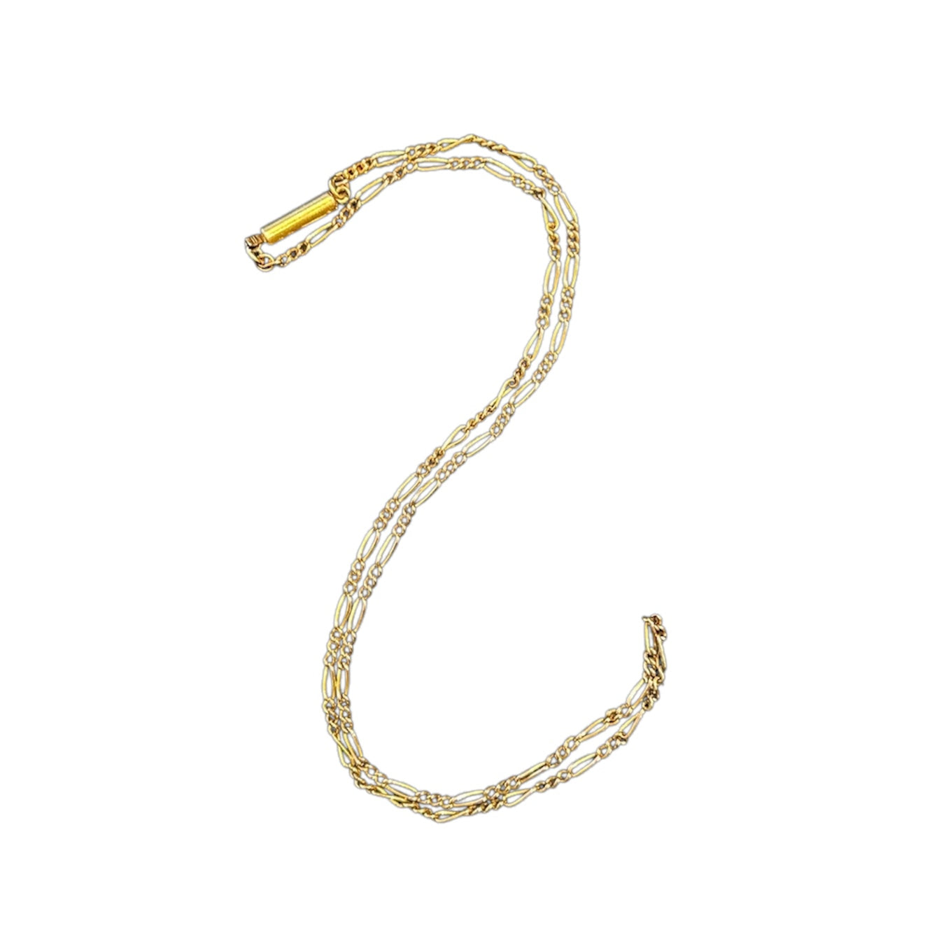 Vintage Gold Chain Necklace for Women - 14K Gold Plated Layering Chain - Elegant Dainty Jewelry for Everyday Wear, Gift Giving & Special Occasions