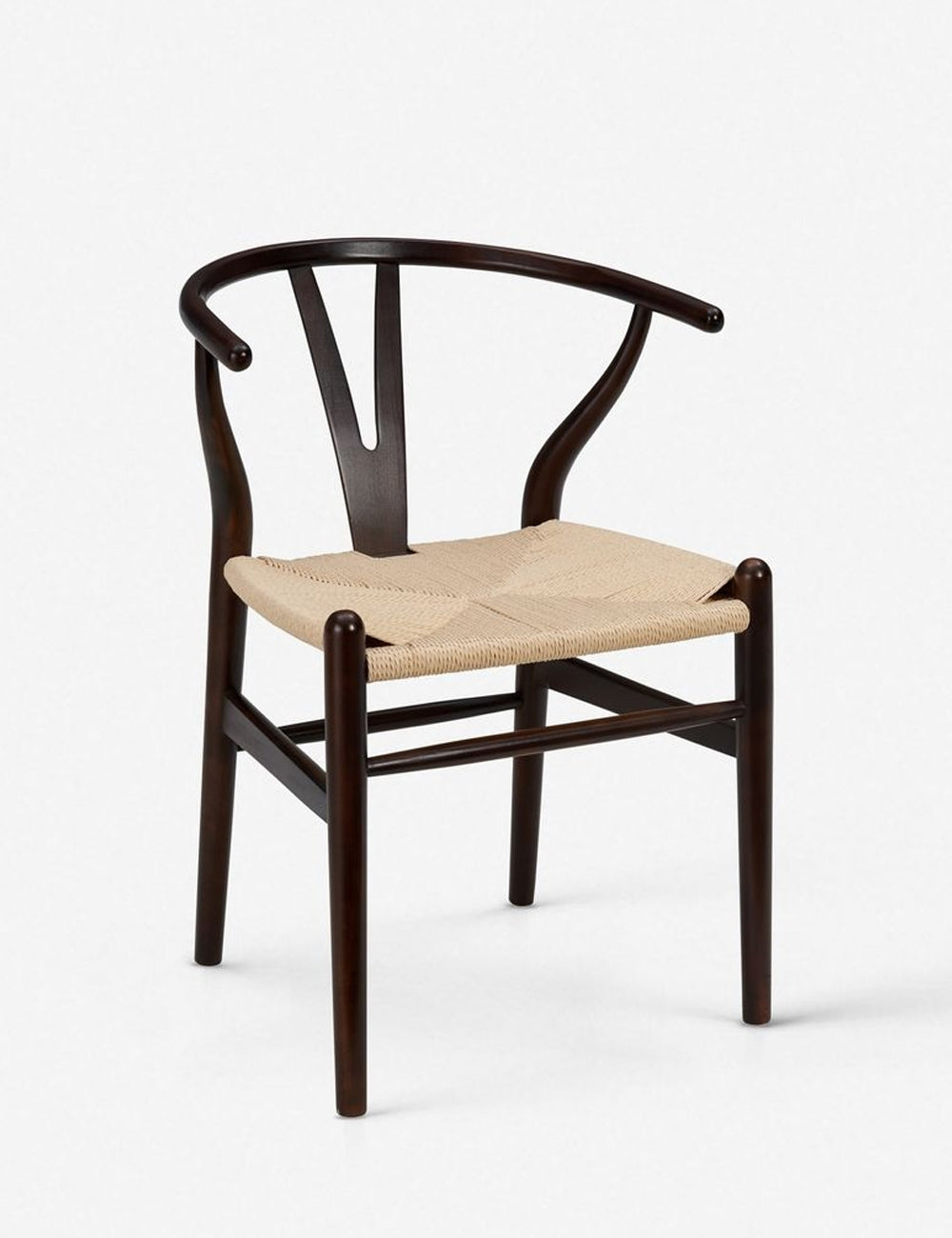 Modern Cylia Dining Chairs Set of 2 - Mid Century Wooden Kitchen Chairs with Upholstered Seat - Perfect for Dining Room, Kitchen, Breakfast Nook & Home Office