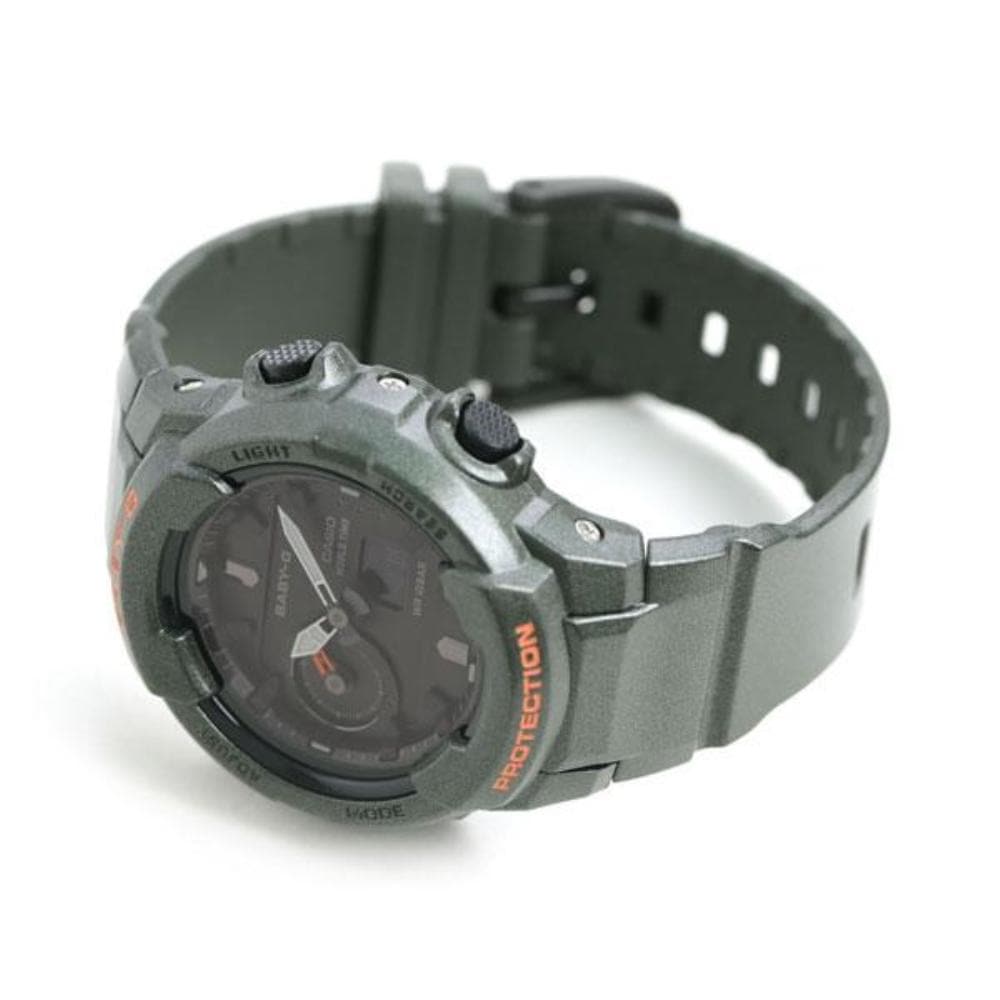 CASIO BABY-G BGA-230S-3ADR Digital Quartz Watch for Women - Green Resin Strap, Shock Resistant, Water Resistant - Perfect for Sports, Outdoor Activities & Everyday Wear