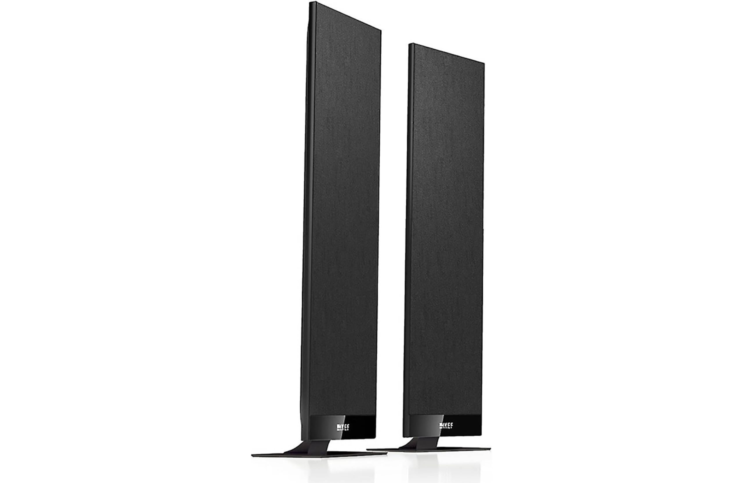 KEF T301 Satellite Speaker Pair - High-Performance Compact Home Theater Speakers, Black | Perfect for Surround Sound Systems & Small Spaces