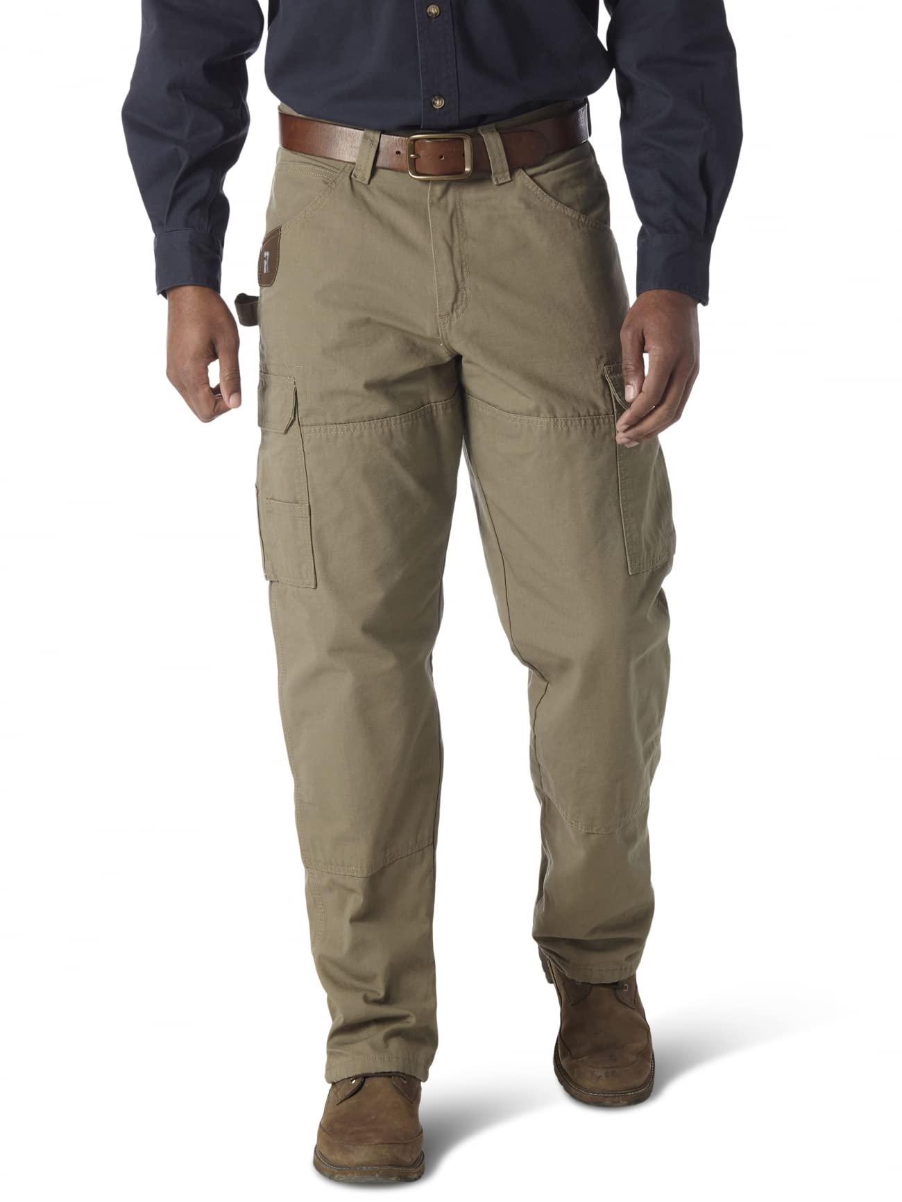 Wrangler Riggs Workwear Men's Lined Ranger Pants - Durable Work Pants for Construction, Outdoor & Heavy Duty Jobs
