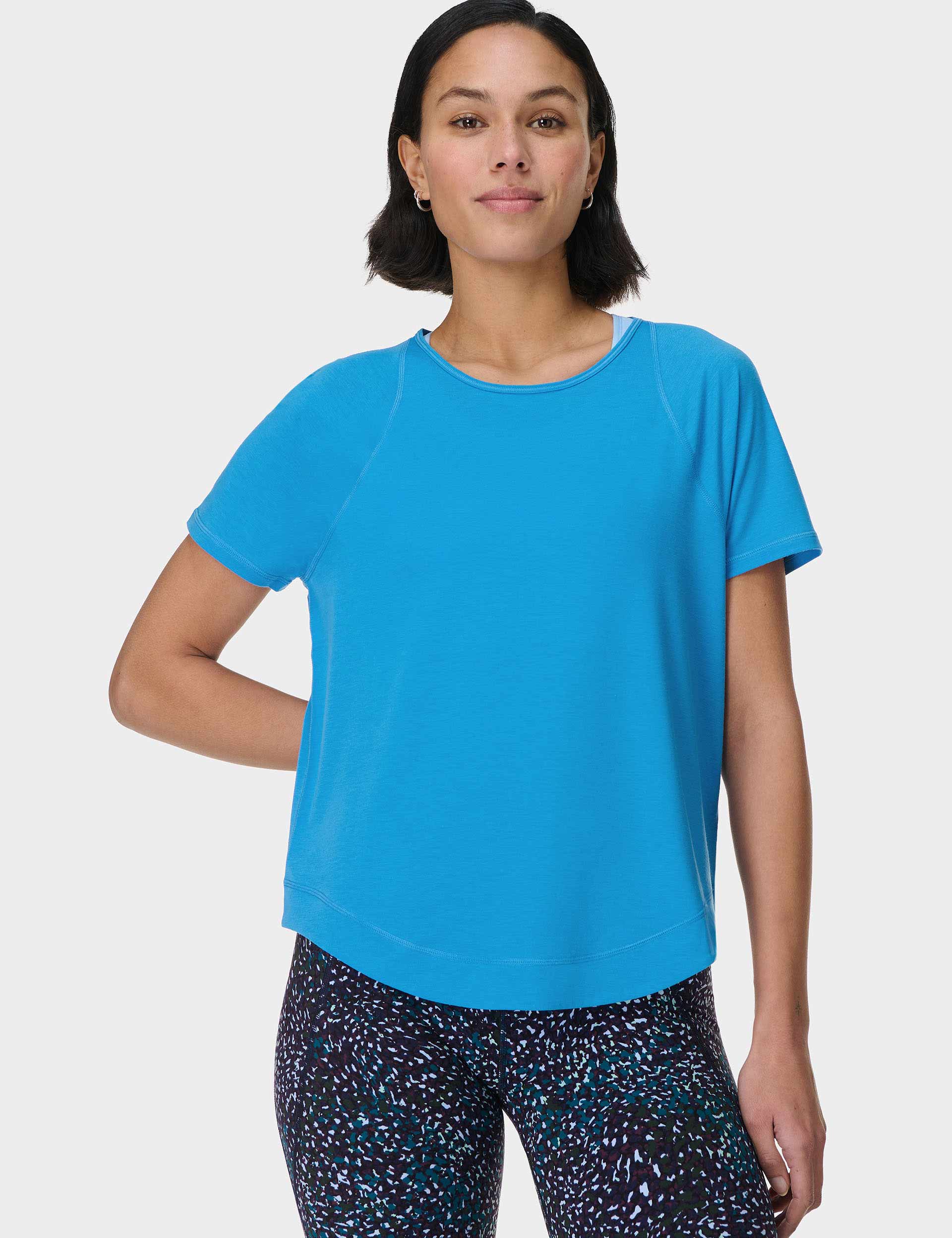 Breathe Easy Running T-Shirt for Men & Women - Moisture-Wicking Performance Shirt in Tidal Blue - Perfect for Jogging, Gym Workouts & Outdoor Activities