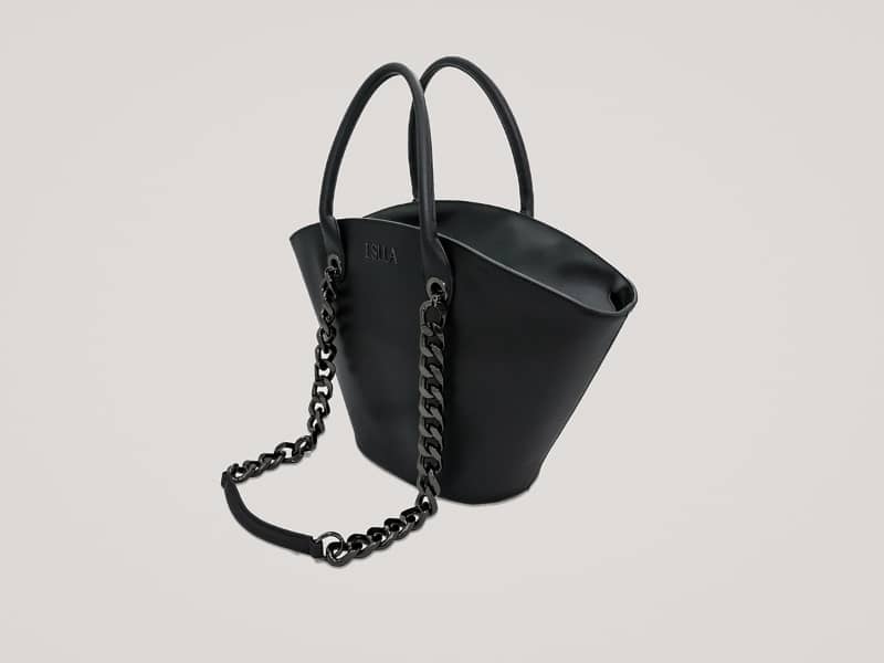 Seva Vegan Cactus Leather Tote Bag for Women - Eco-Friendly Matte Black Purse - Perfect for Work, Travel & Everyday Use
