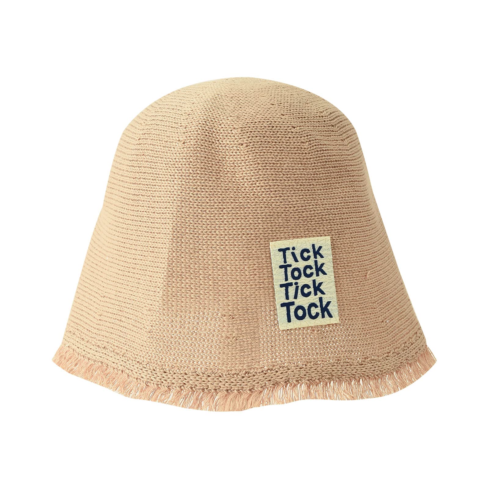 Stylish Women's Straw Bucket Hat - Lightweight Unisex Summer Beach Hat with Fringe for Outdoor Vacation, Travel & Sun Protection