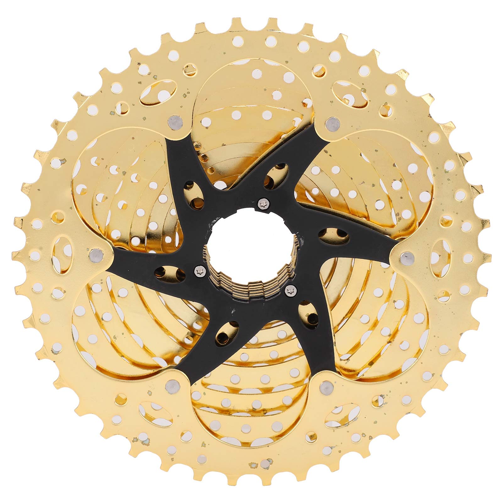 Dilwe 10-Speed 11-42T Bike Freewheel Cassette - Compatible with Road & Mountain Bikes - Durable Sprocket Gear for Smooth Cycling Performance - Perfect for Commuting, Trail Riding & Fitness Training