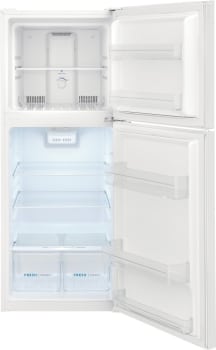 Frigidaire FFET1222UW 11.6 Cu. Ft. Compact Top Freezer Refrigerator - White - Perfect for Small Apartments, Dorms & Kitchenettes