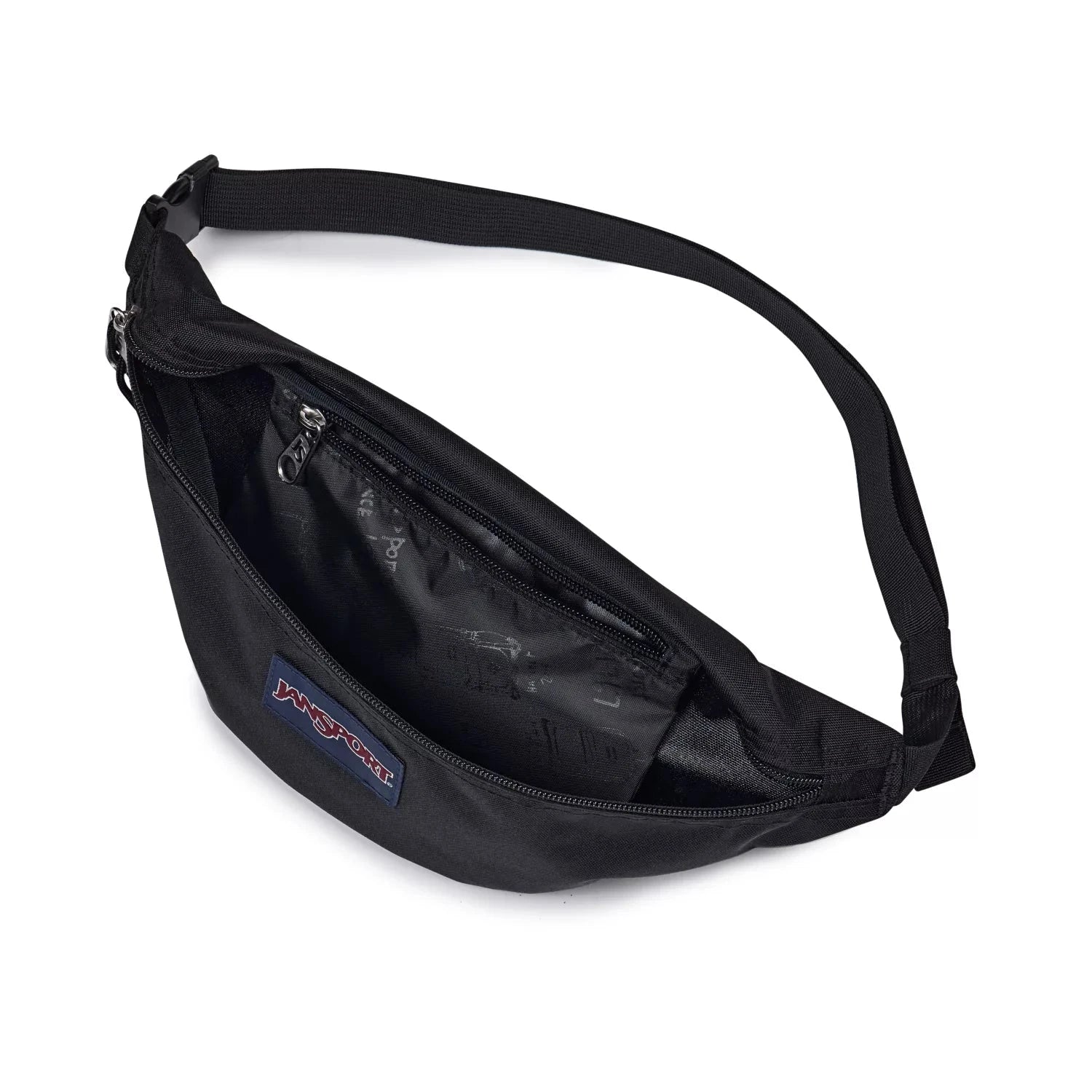 JanSport Swing Waist Pack - Lightweight & Durable Fanny Pack for Men & Women, Black - Perfect for Travel, Hiking, Running & Everyday Use