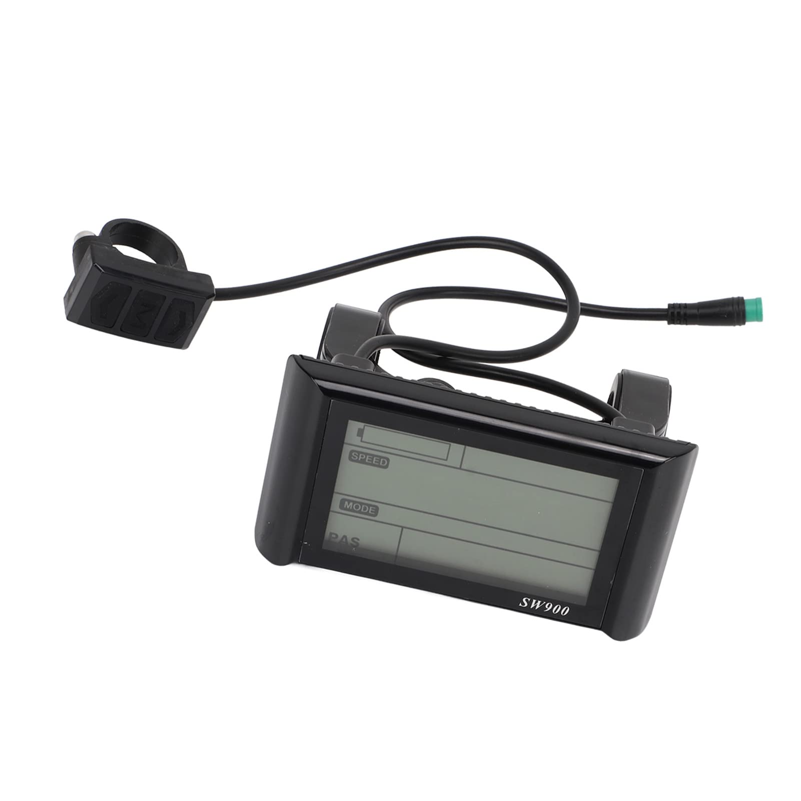 SW900 LCD Electric Bike Meter - Waterproof 5 Pin Display Panel for E-Bike & Scooter Replacement | Perfect for Commuting, Urban Riding & DIY Upgrades