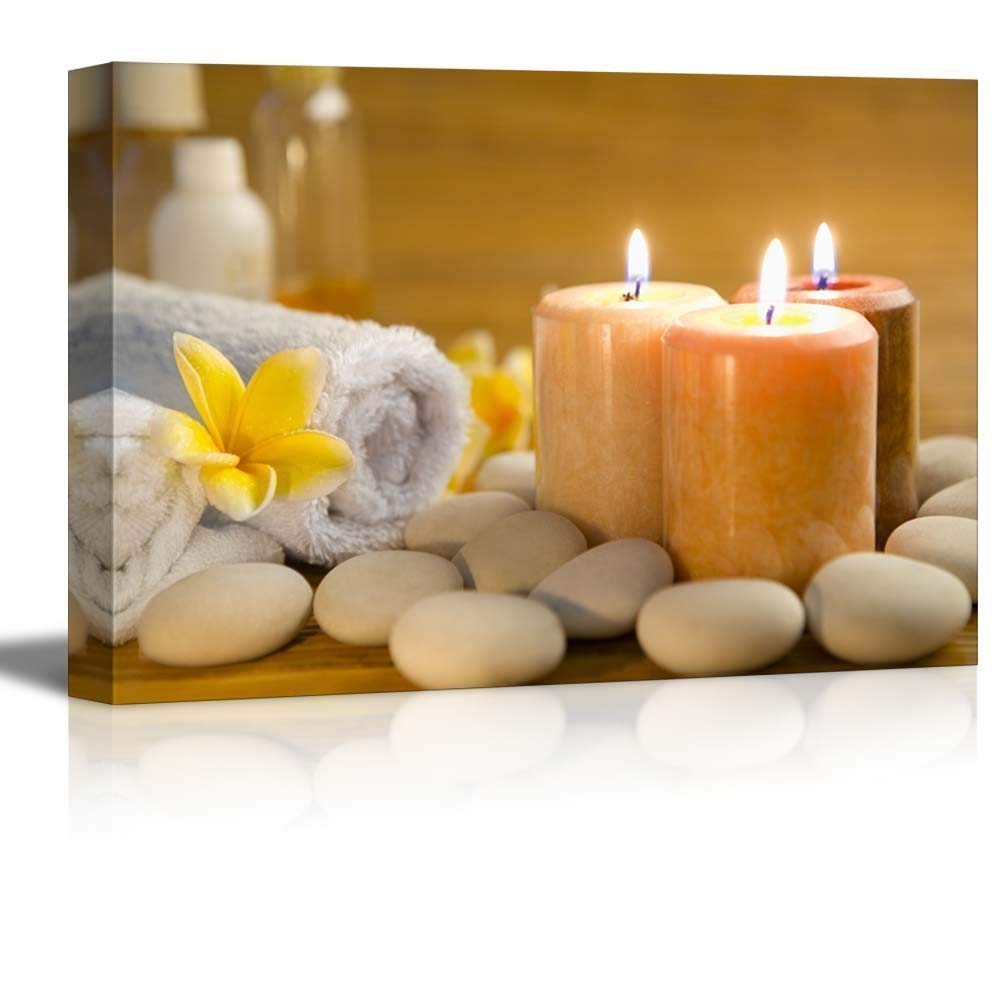 SIGNWIN Premium Canvas Wall Art - High Definition Giclee Printed Sauna & Bathroom Decor - 32x48 Inch Modern Living Room Poster for Home & Office Wall Decorations | Perfect for Spa, Relaxation Areas & Interior Design