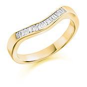 0.20ct Diamond Eternity Ring - Half Eternity Wedding Band for Women, Perfect for Anniversary, Engagement, and Special Occasions