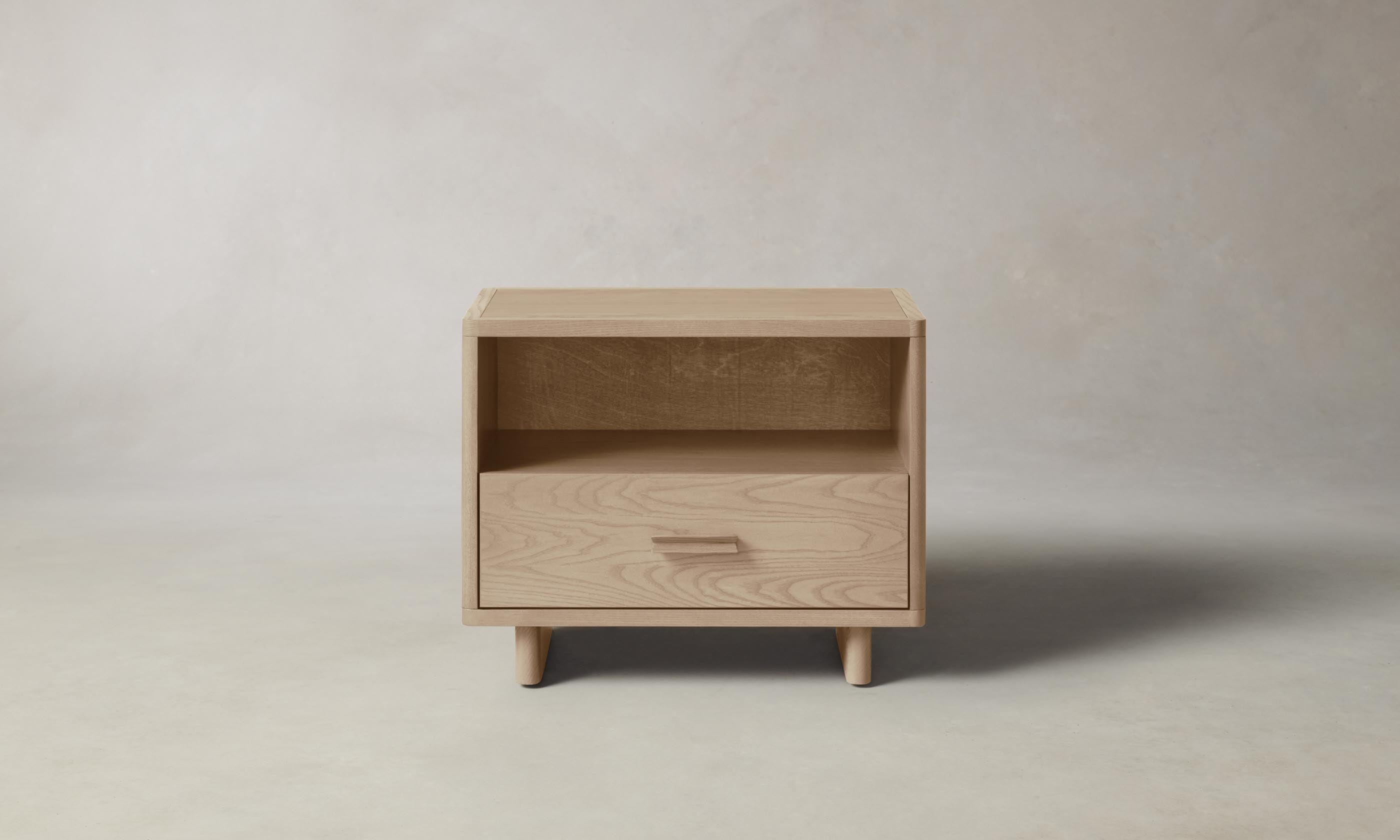 Clinton Nightstand - Modern Bedside Table with Storage Drawer, Wooden Night Stand for Bedroom - Perfect for Small Spaces, Apartments & Guest Rooms