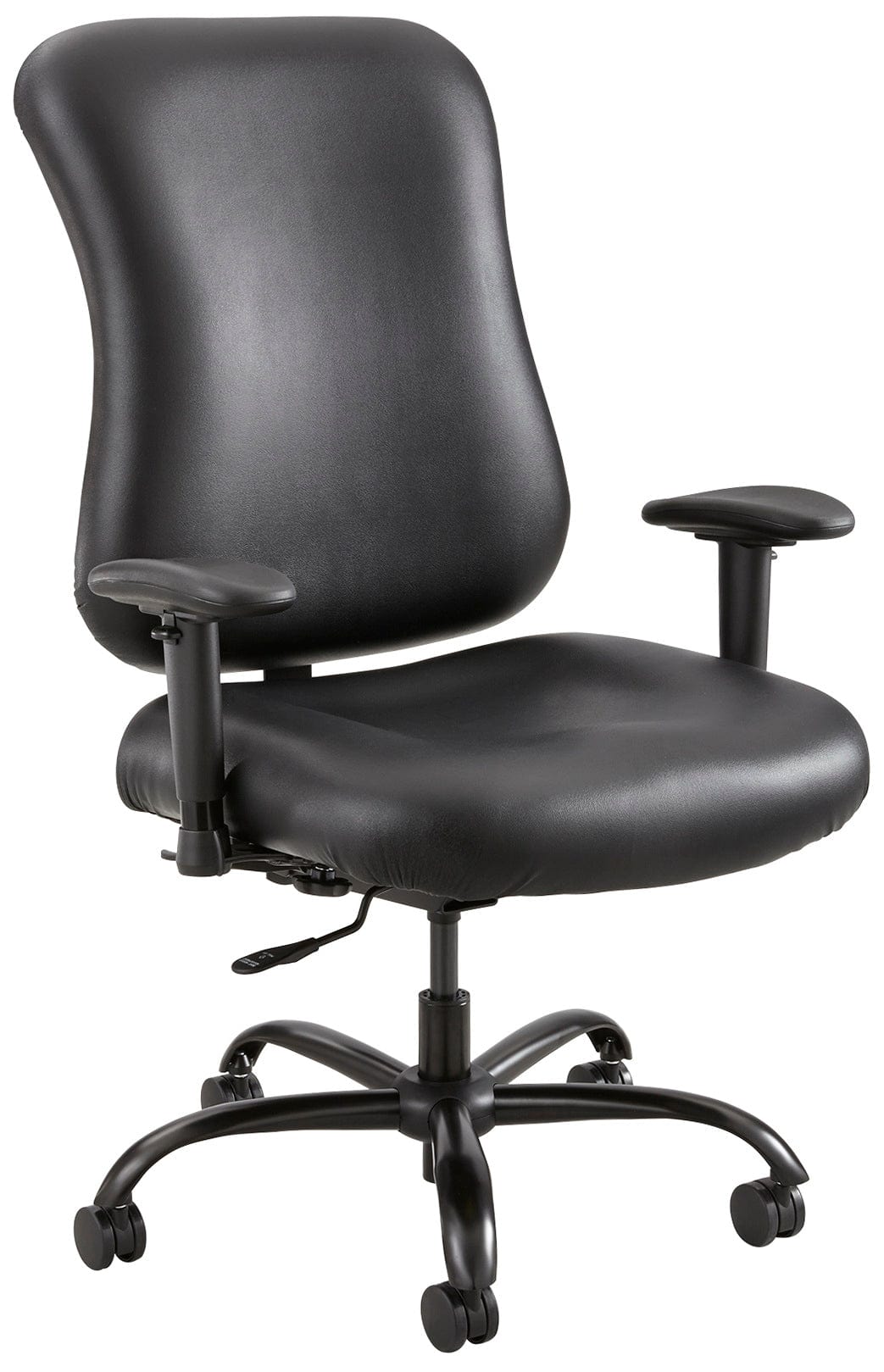 Optimus™ Big & Tall Office Chair - Heavy Duty 400 lb Capacity - Black Vinyl Executive Chair [3592BL] - Perfect for Home Office, Gaming & Workspaces