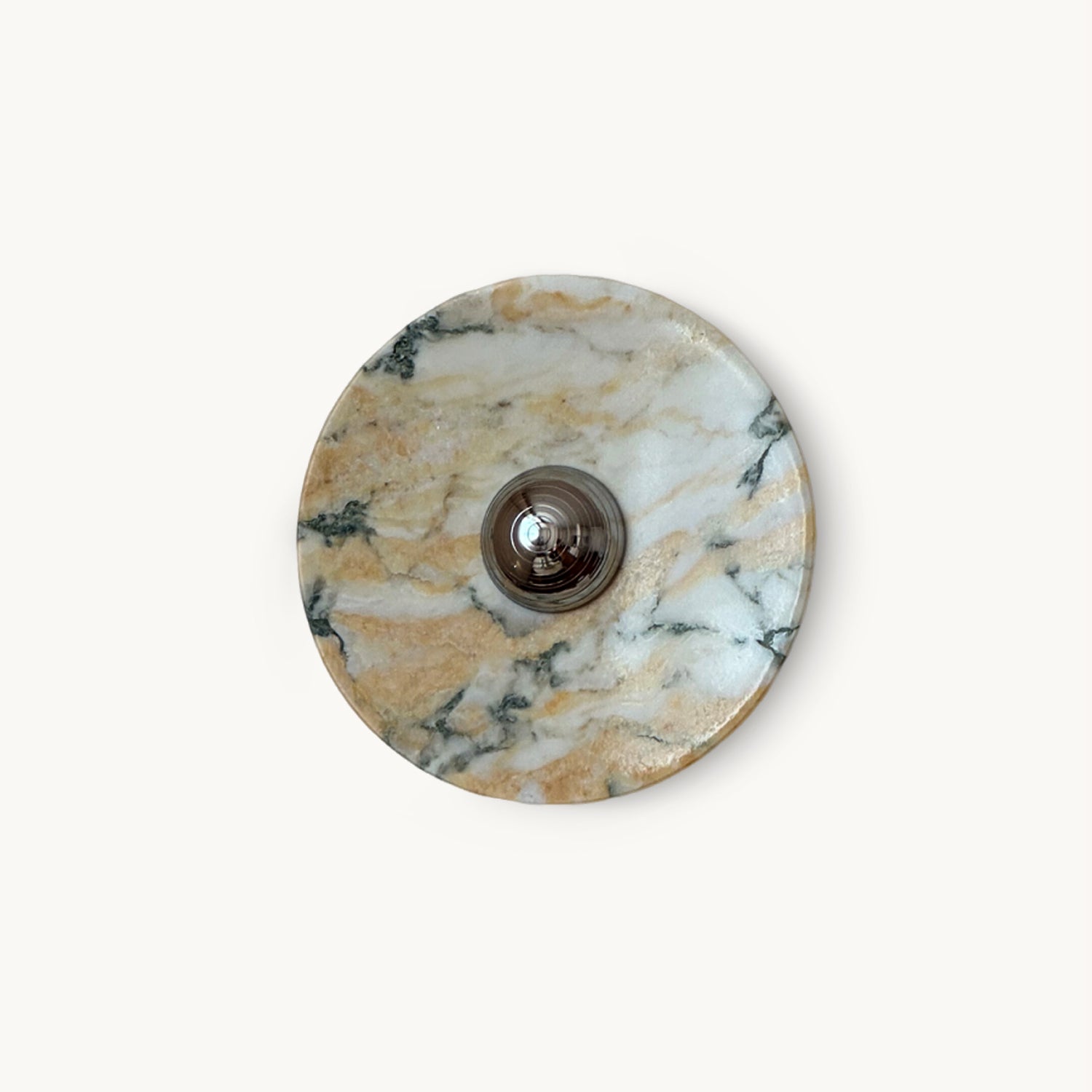 Calacatta Marble Wall Sconce Light - Modern Gold Finish Bathroom Vanity Lighting for Bedroom, Hallway & Living Room Decor