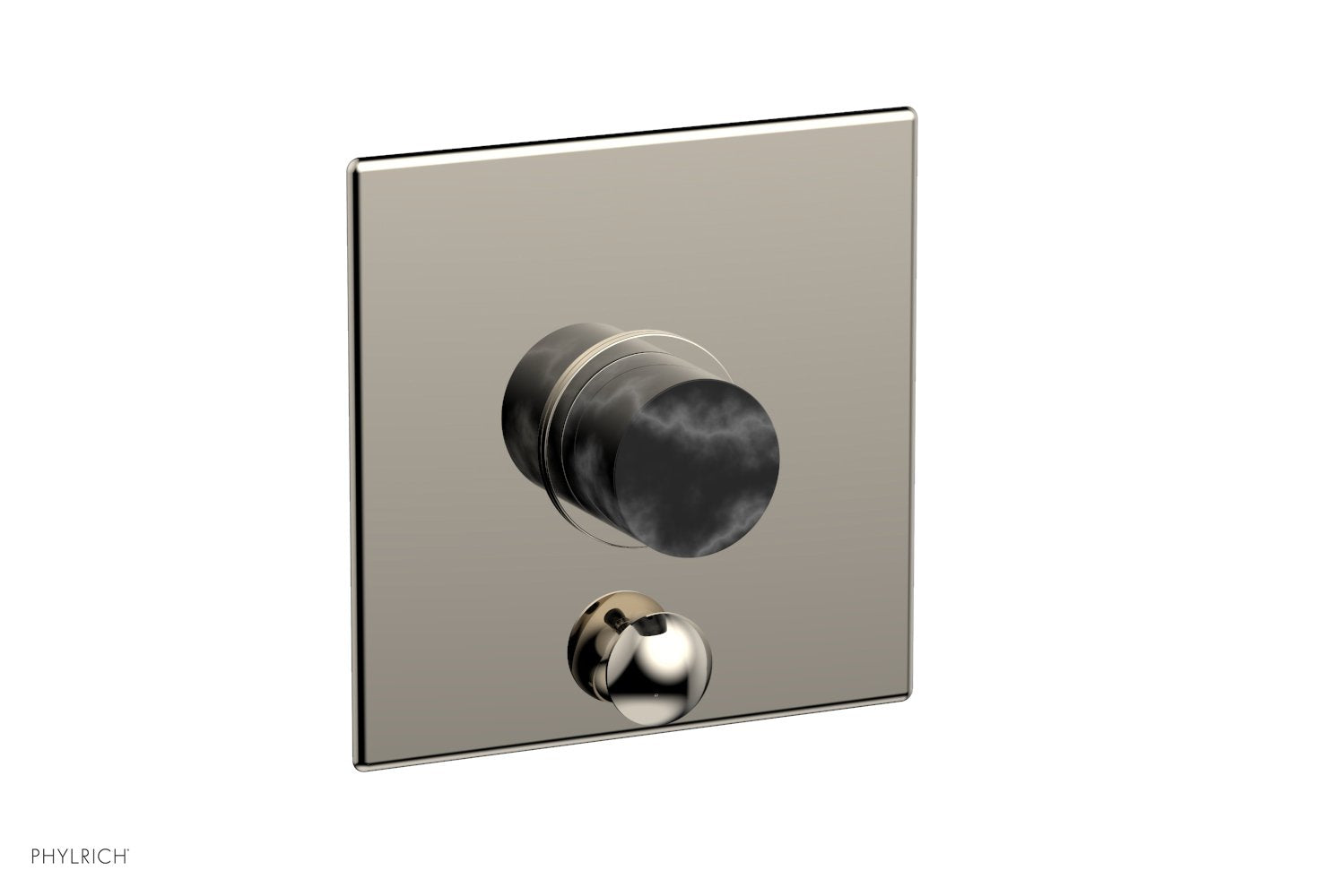 BASIC II Pressure Balance Shower Valve Trim Kit with Diverter and Handle - 4 Inch Chrome Finish for Bathroom Renovation | Perfect for Modern Home Shower Systems