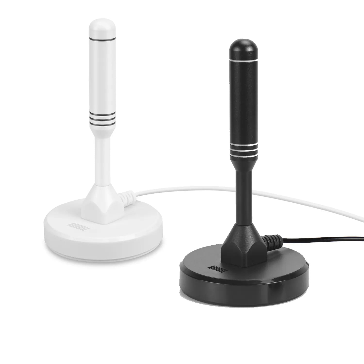 High Gain Portable Freeview TV Aerial DAB FM Antenna for Caravan, Motorhome & RV - August DTA240 [Refurbished] - Perfect for Road Trips, Camping & Outdoor Adventures
