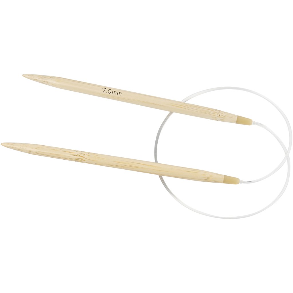 7-Inch Circular Knitting Needles - 1 Piece Set for Smooth Knitting | Perfect for Hats, Scarves, and Socks | High-Quality Knitting Tools for Beginners & Experts