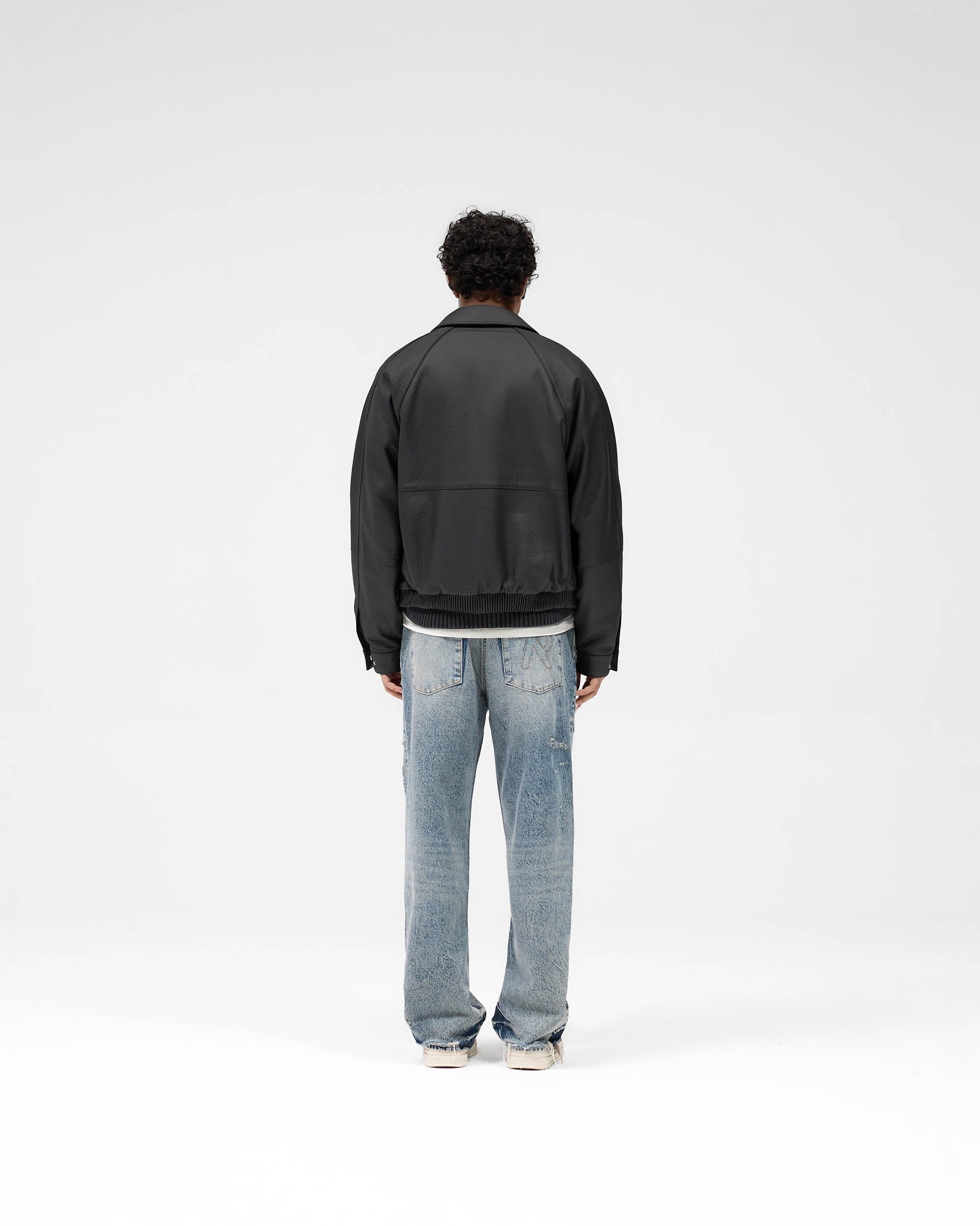 Premium Overdrive Genuine Leather Jacket for Men - Black | Stylish Biker & Casual Wear for Everyday Outfits & Motorcycle Rides